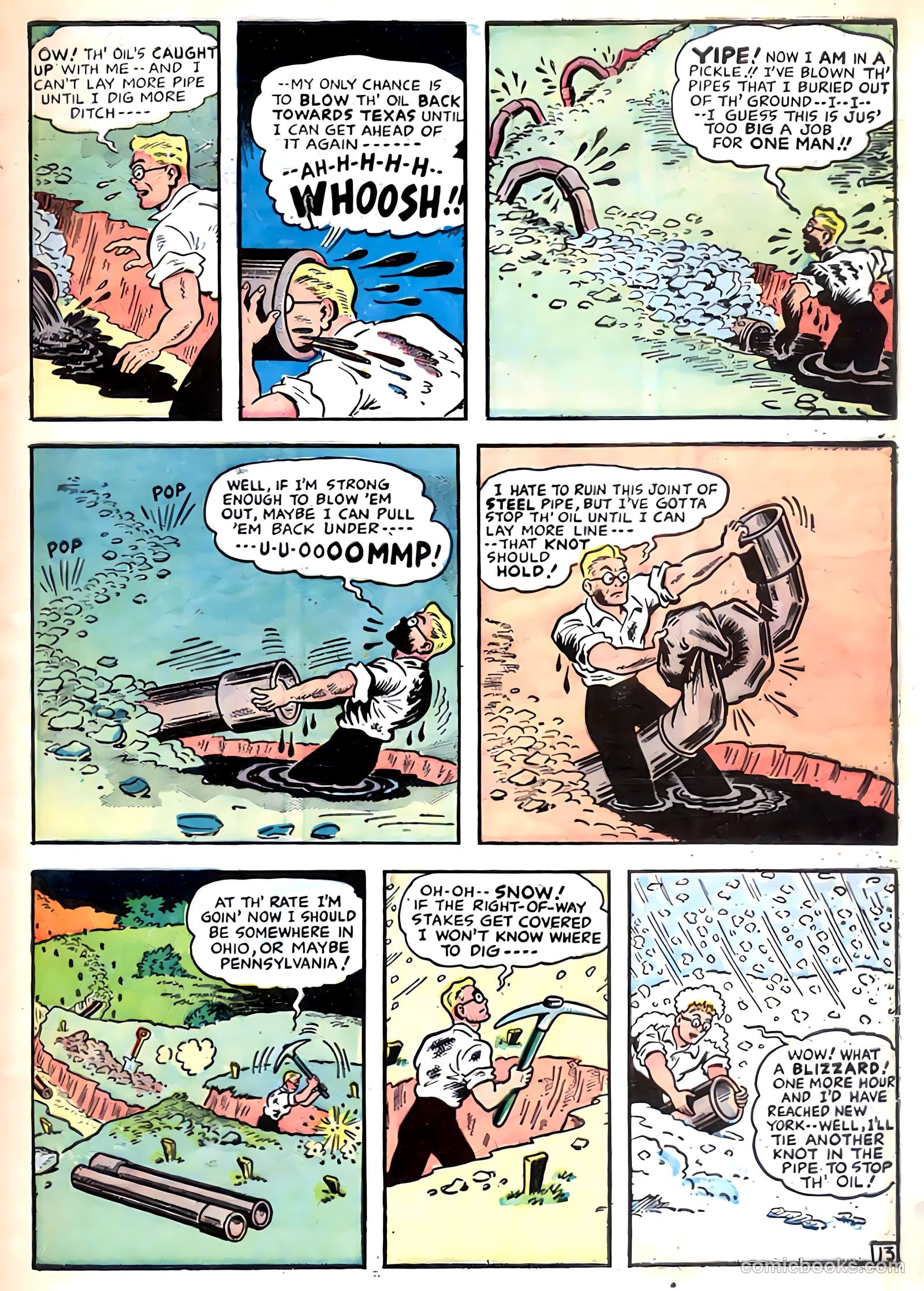 Sparky Watts #1 (1942) — page 15 of 68