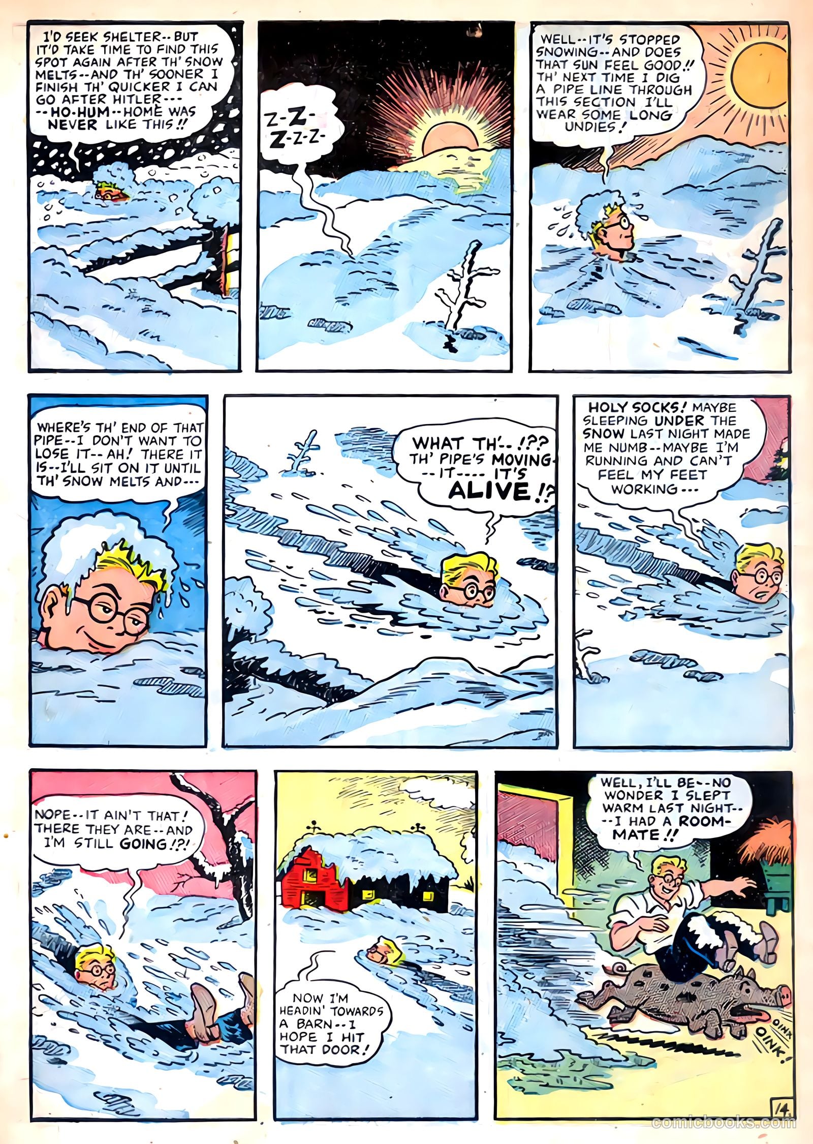 Sparky Watts #1 (1942) — page 16 of 68