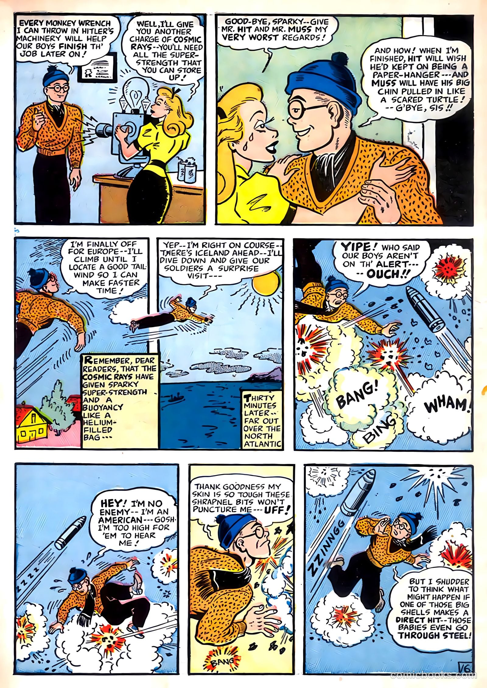 Sparky Watts #1 (1942) — page 18 of 68