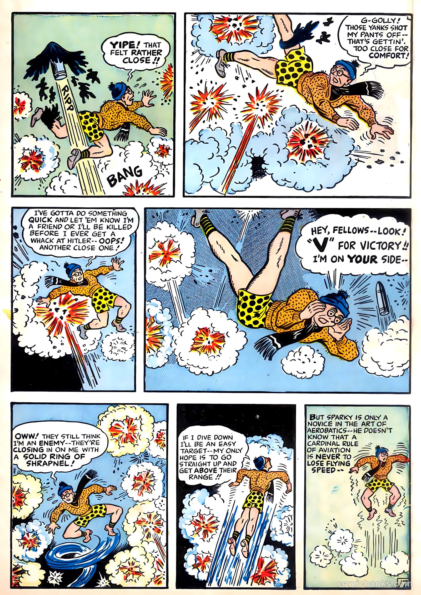 Sparky Watts #1 (1942) — page 19 of 68