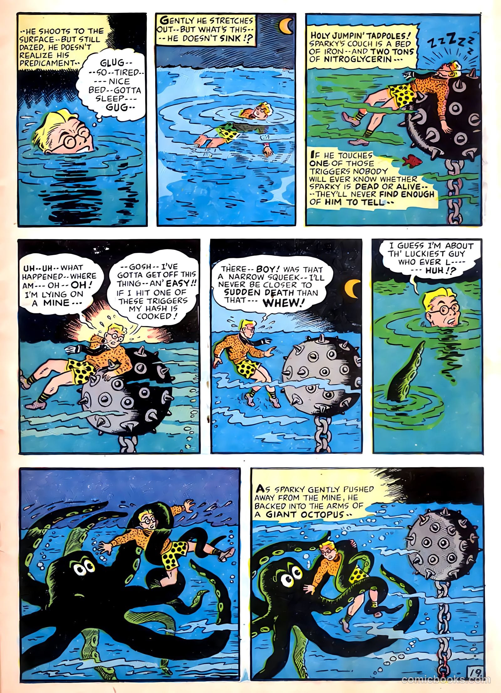 Sparky Watts #1 (1942) — page 21 of 68