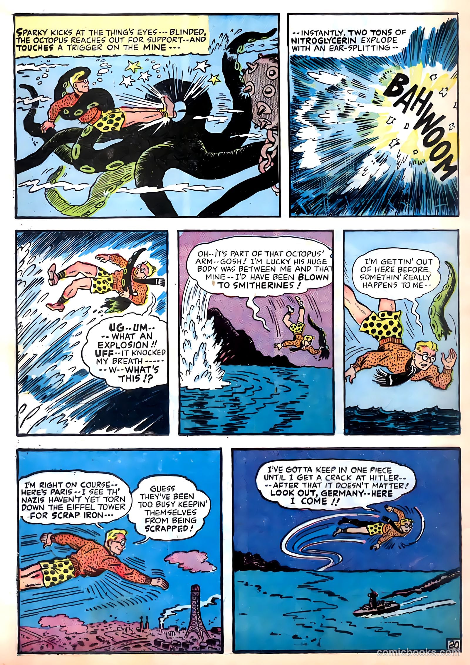 Sparky Watts #1 (1942) — page 22 of 68