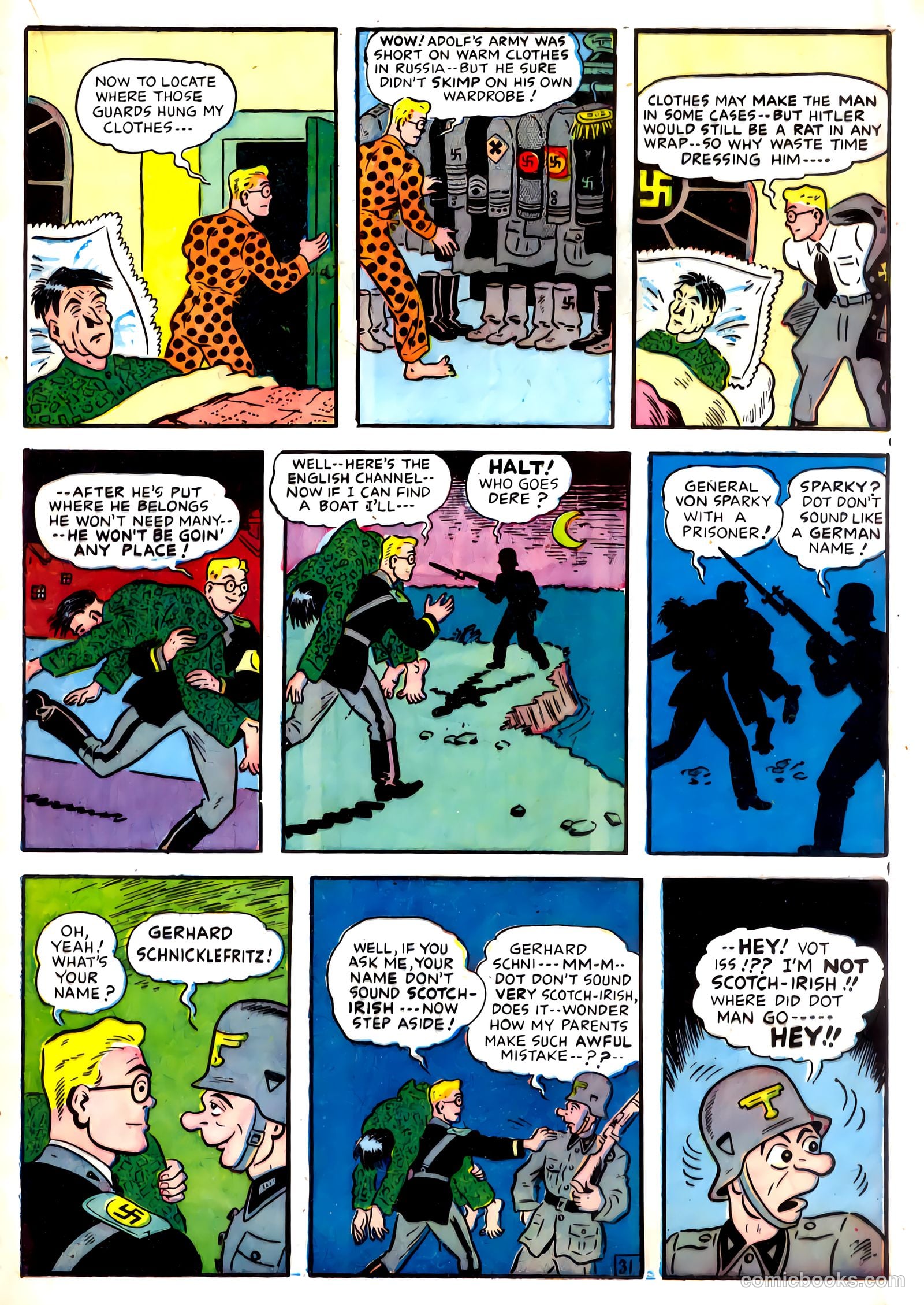 Sparky Watts #1 (1942) — page 33 of 68
