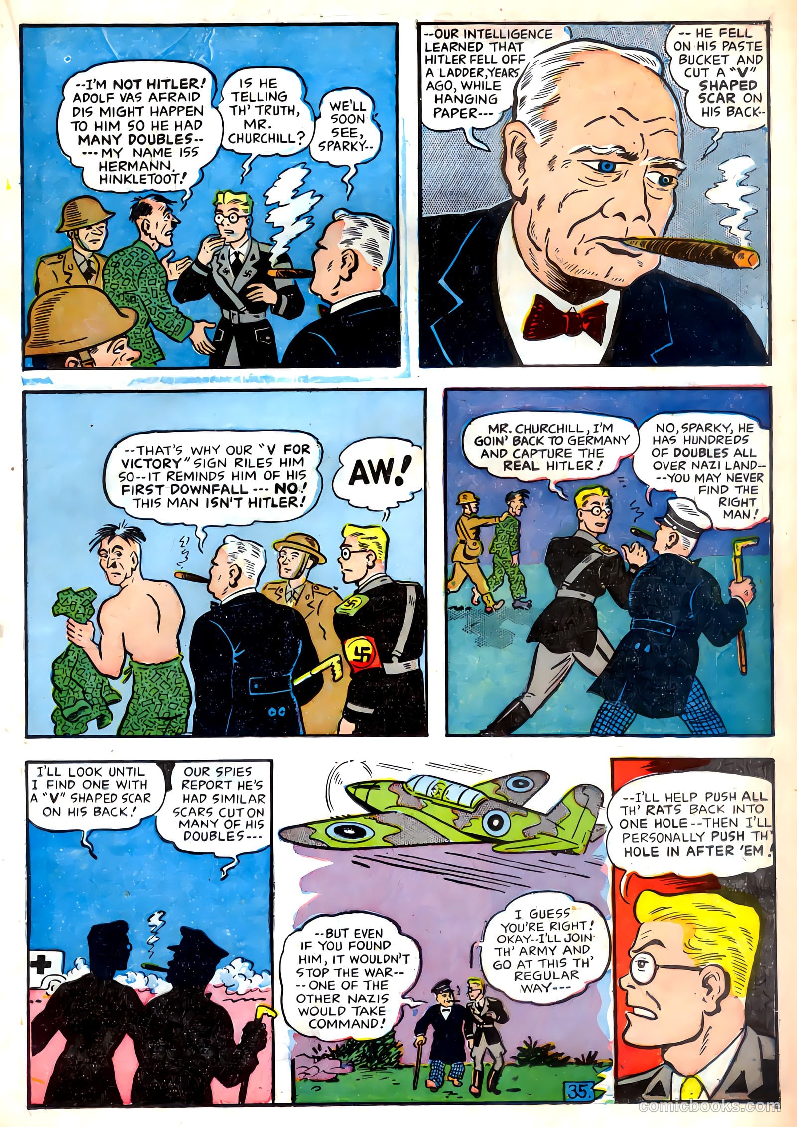 Sparky Watts #1 (1942) — page 37 of 68
