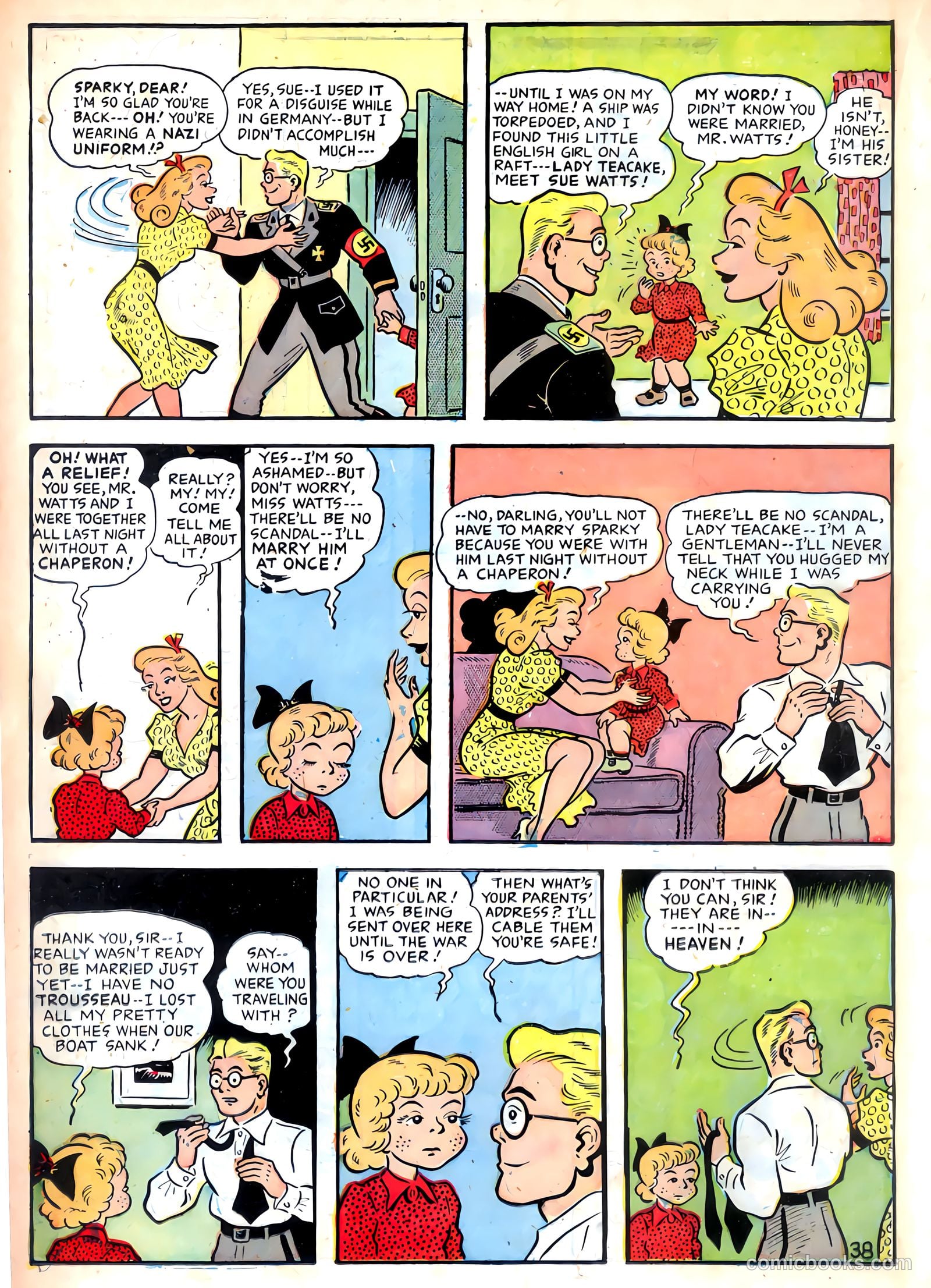 Sparky Watts #1 (1942) — page 40 of 68