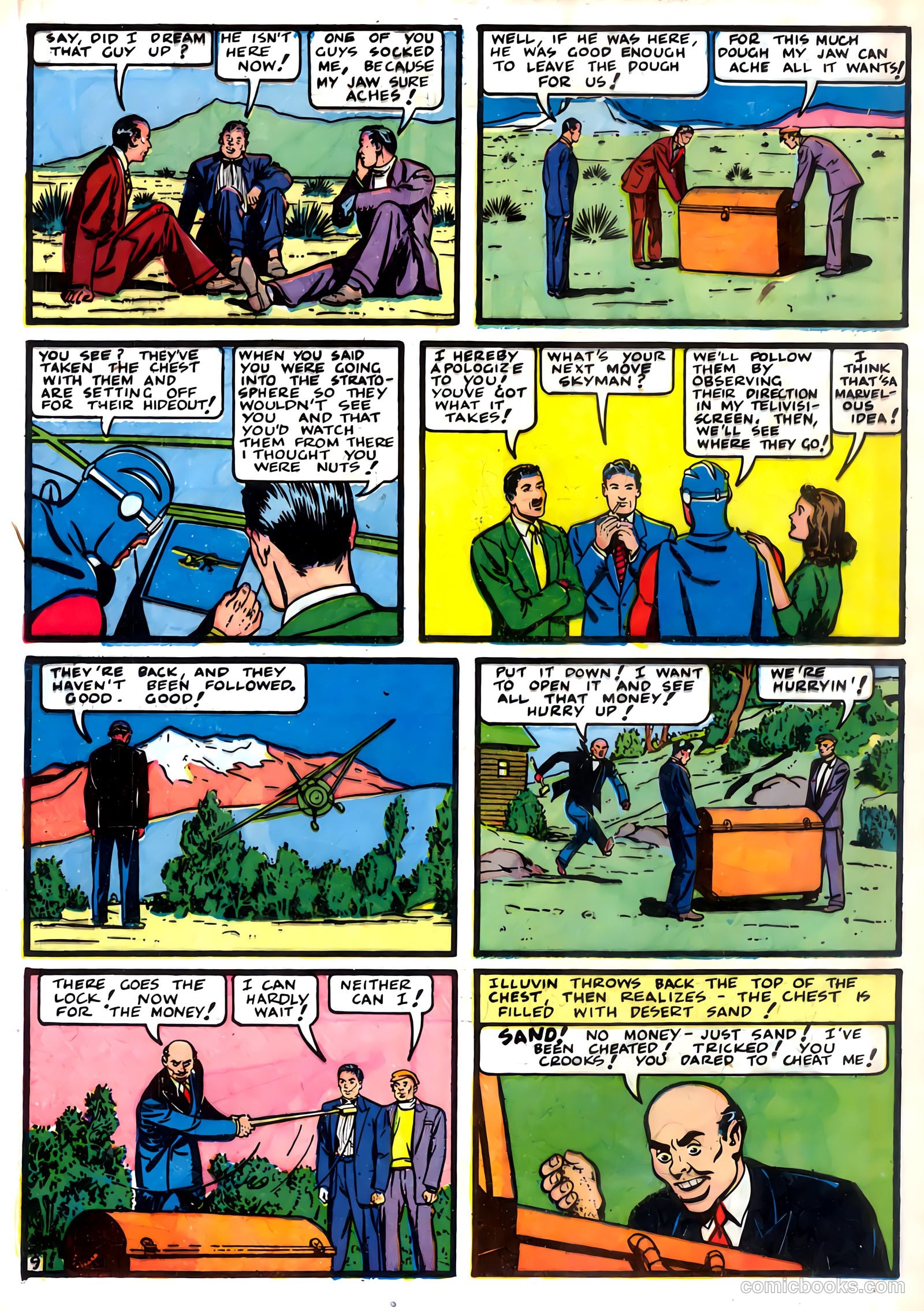 Sparky Watts #1 (1942) — page 52 of 68