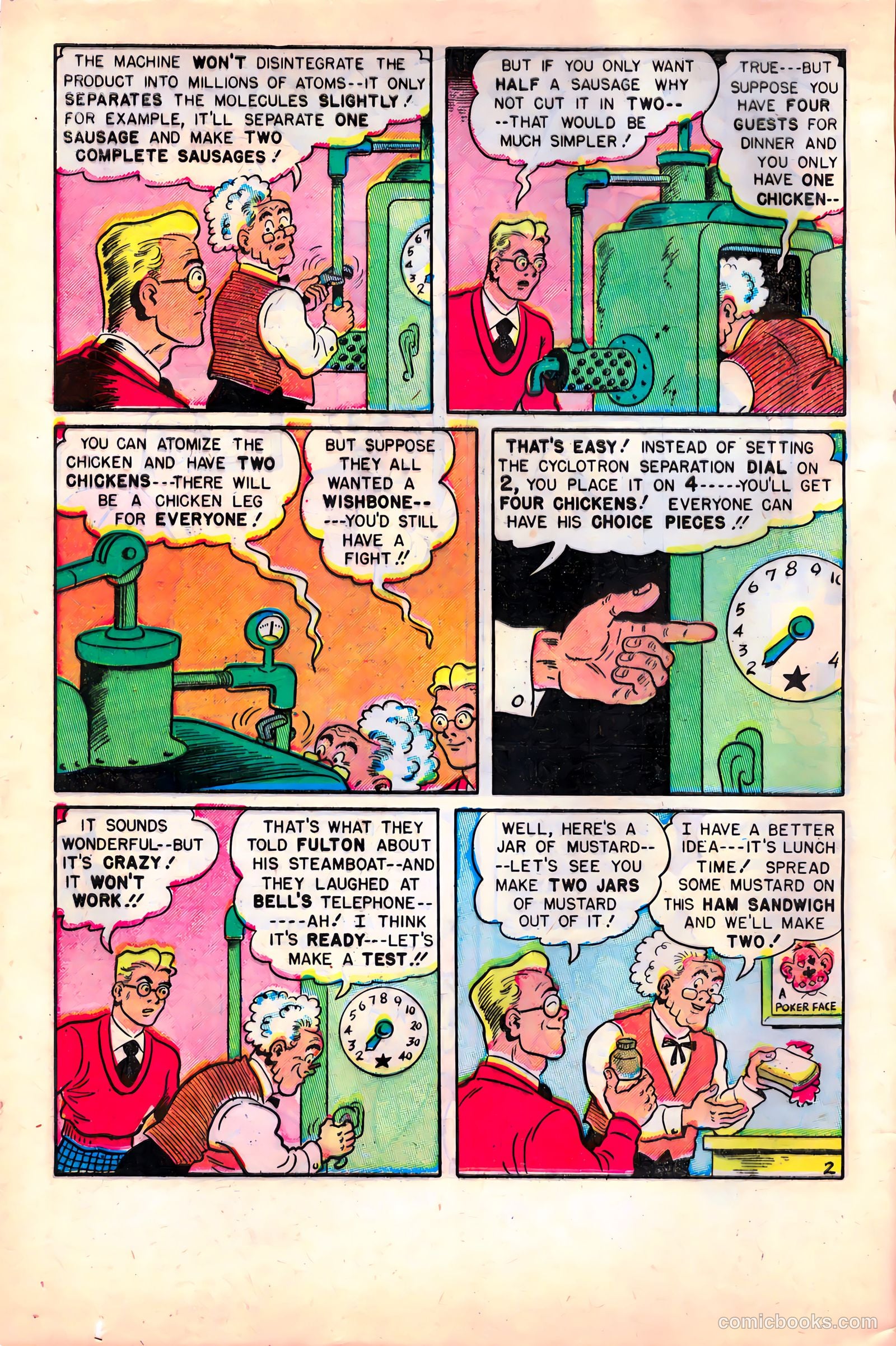 Sparky Watts #10 (1949) — page 4 of 36