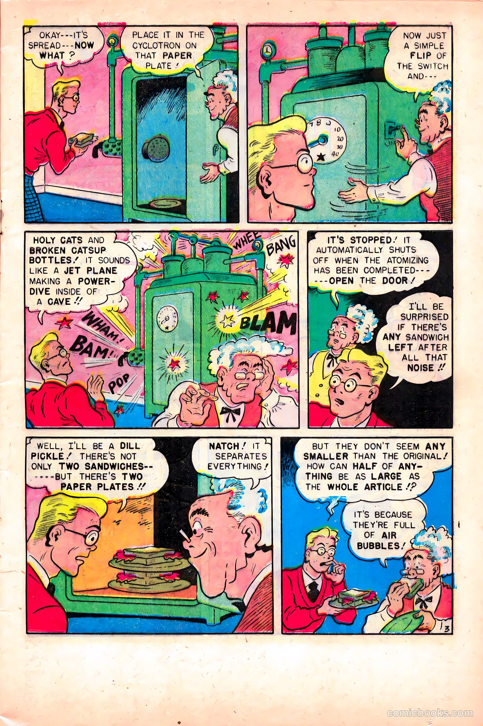 Sparky Watts #10 (1949) — page 5 of 36