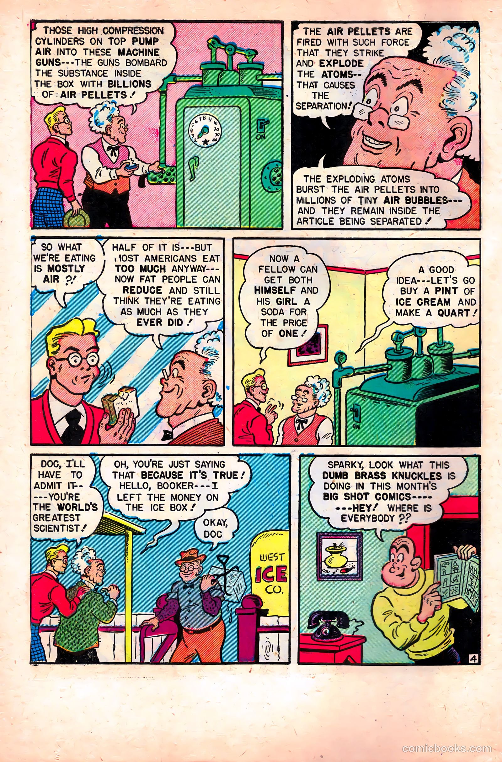 Sparky Watts #10 (1949) — page 6 of 36