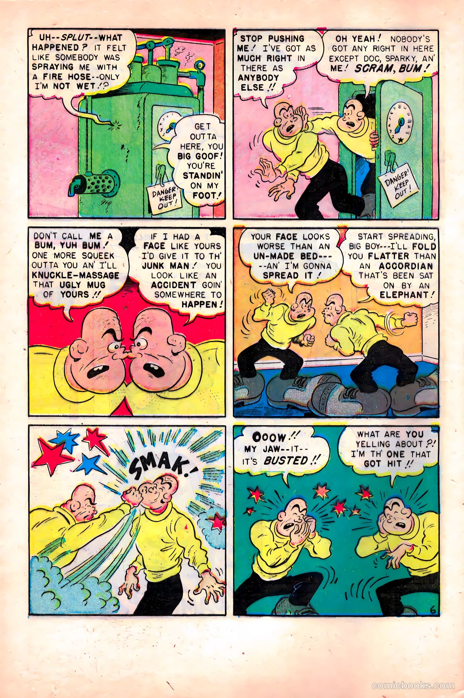 Sparky Watts #10 (1949) — page 8 of 36