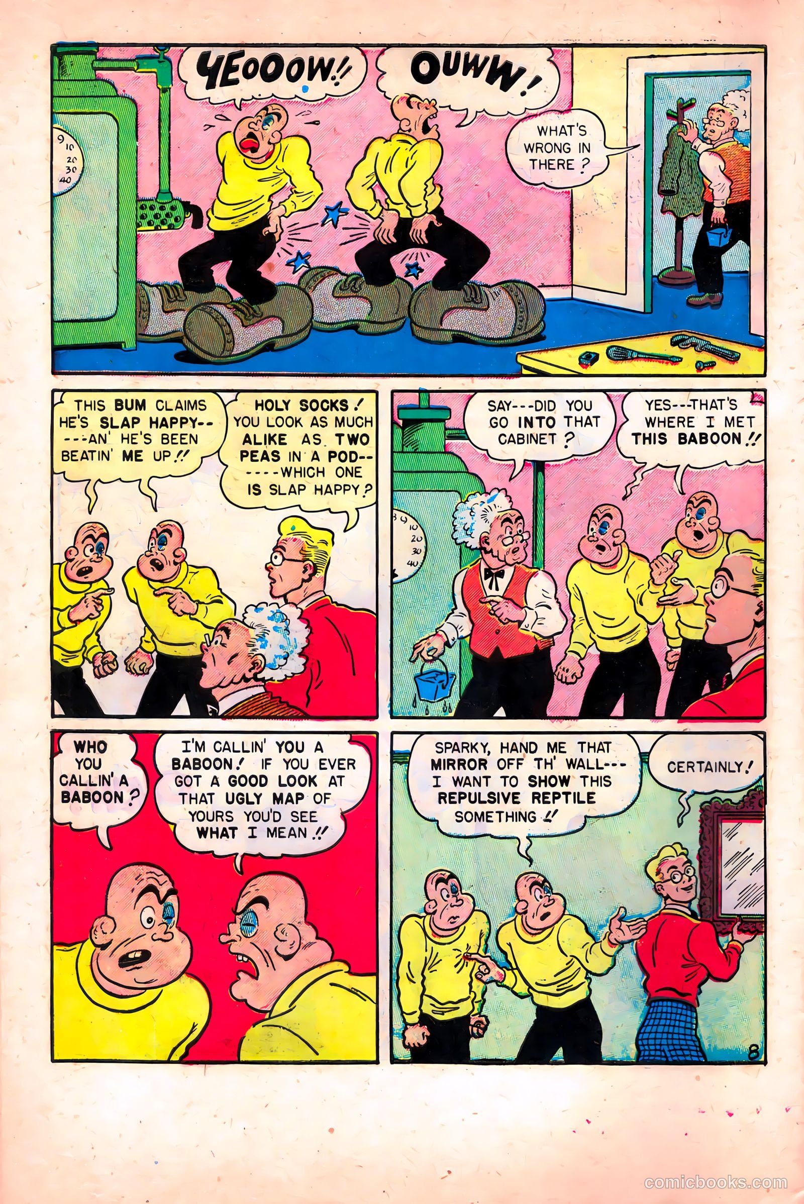 Sparky Watts #10 (1949) — page 10 of 36