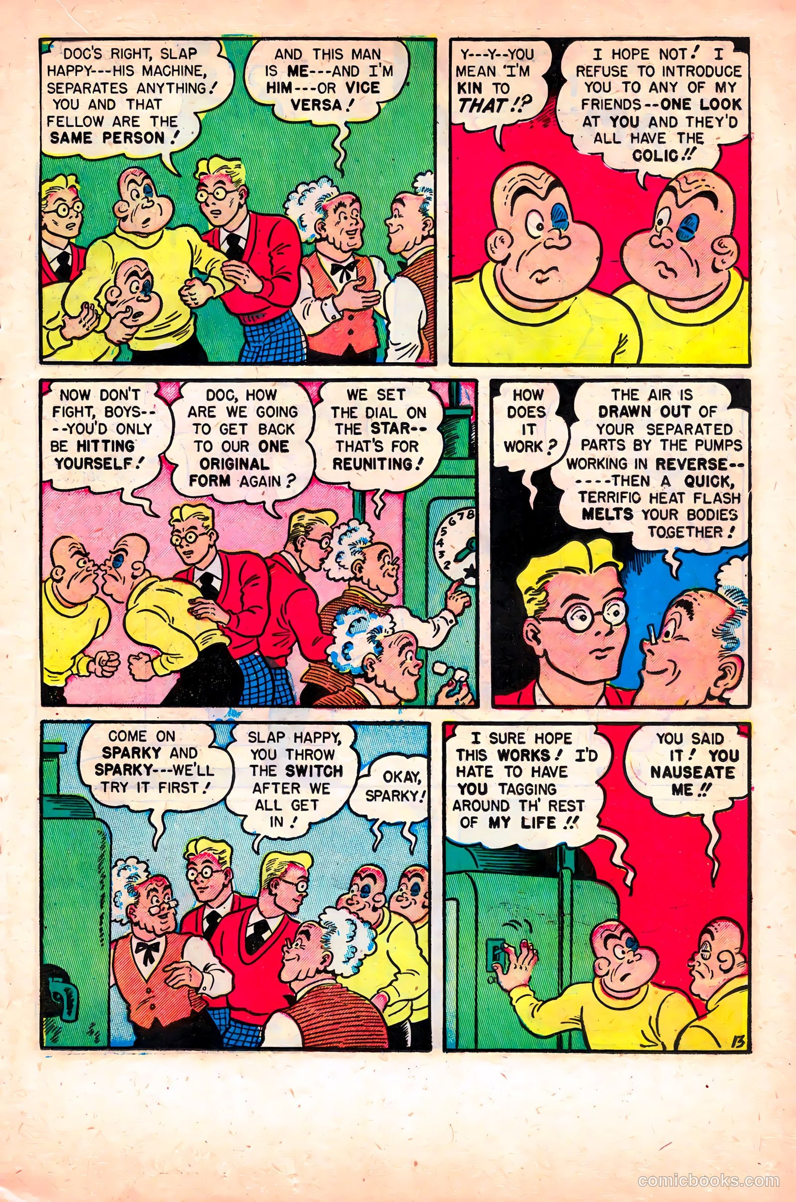 Sparky Watts #10 (1949) — page 15 of 36