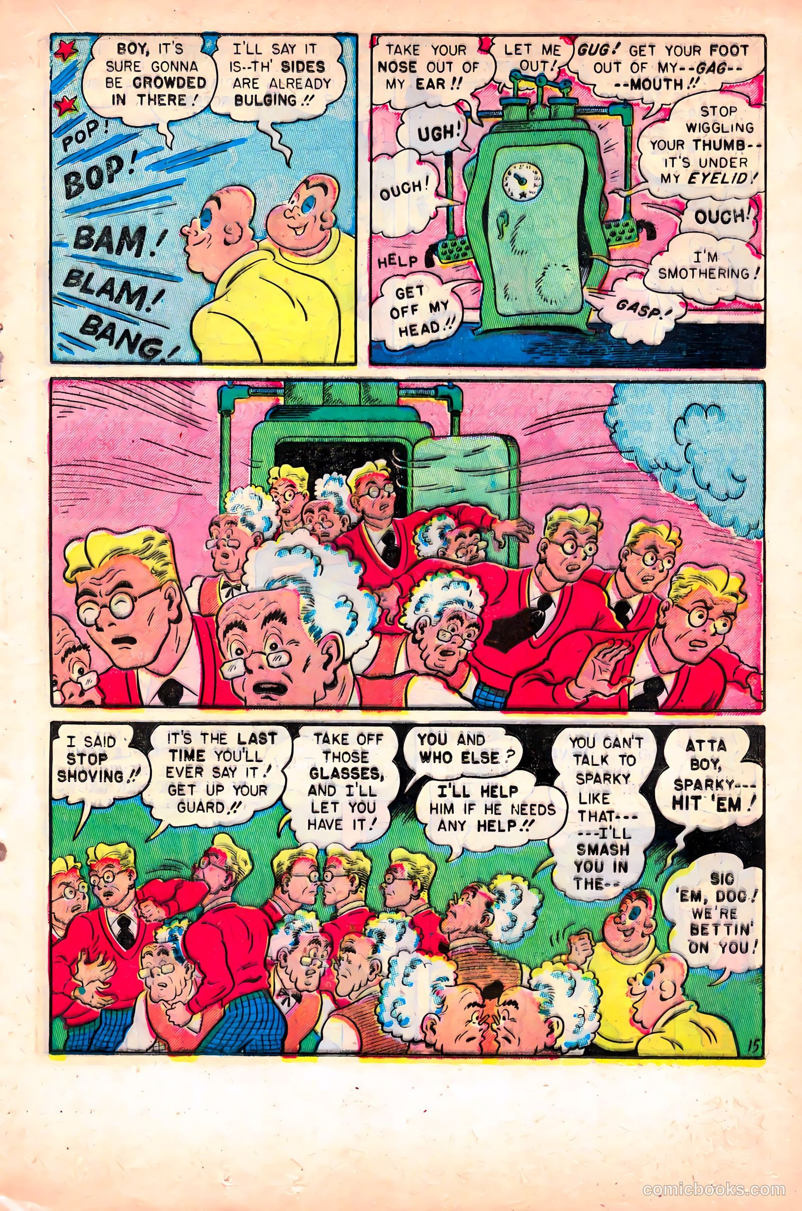 Sparky Watts #10 (1949) — page 17 of 36