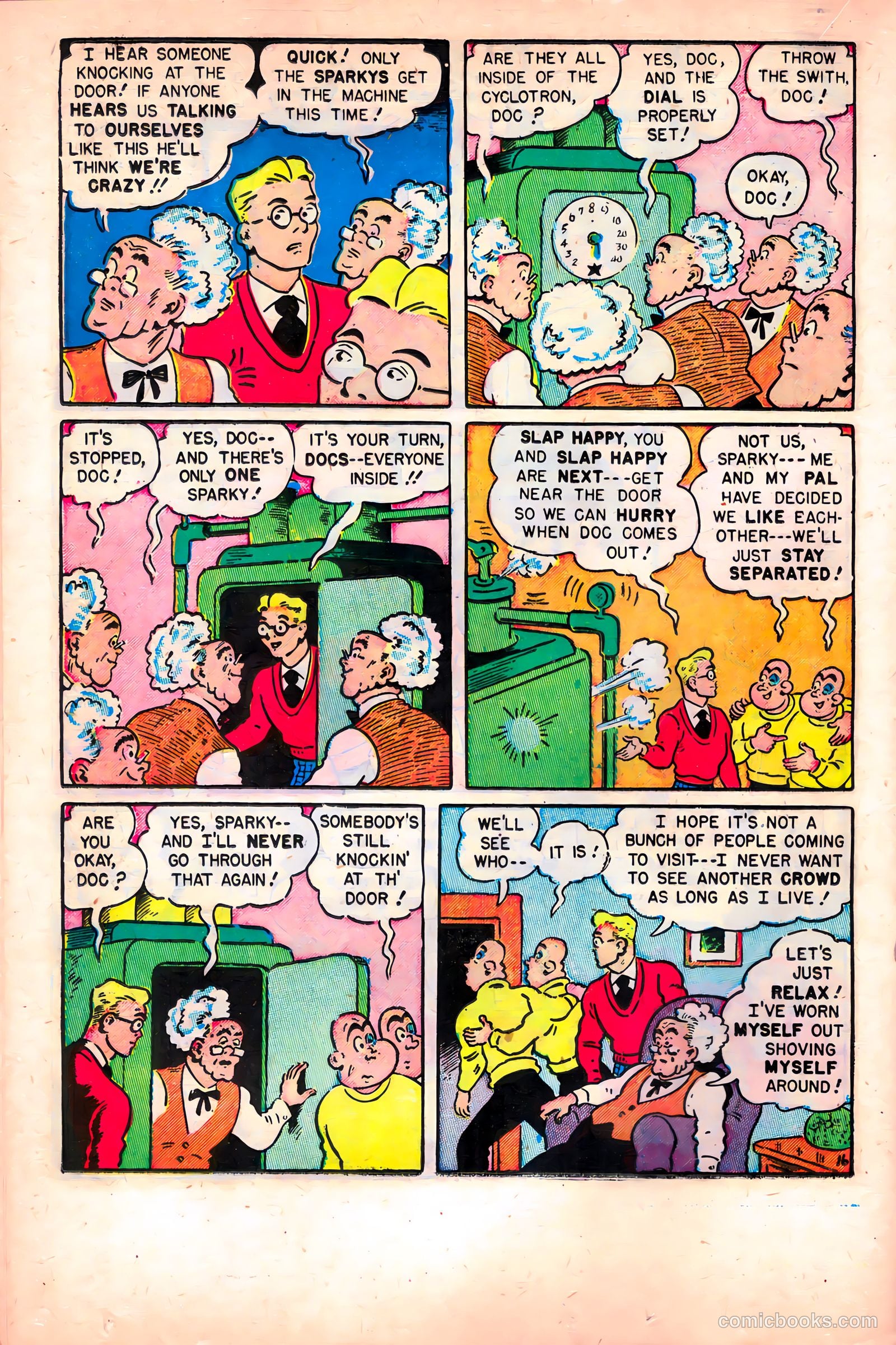 Sparky Watts #10 (1949) — page 18 of 36
