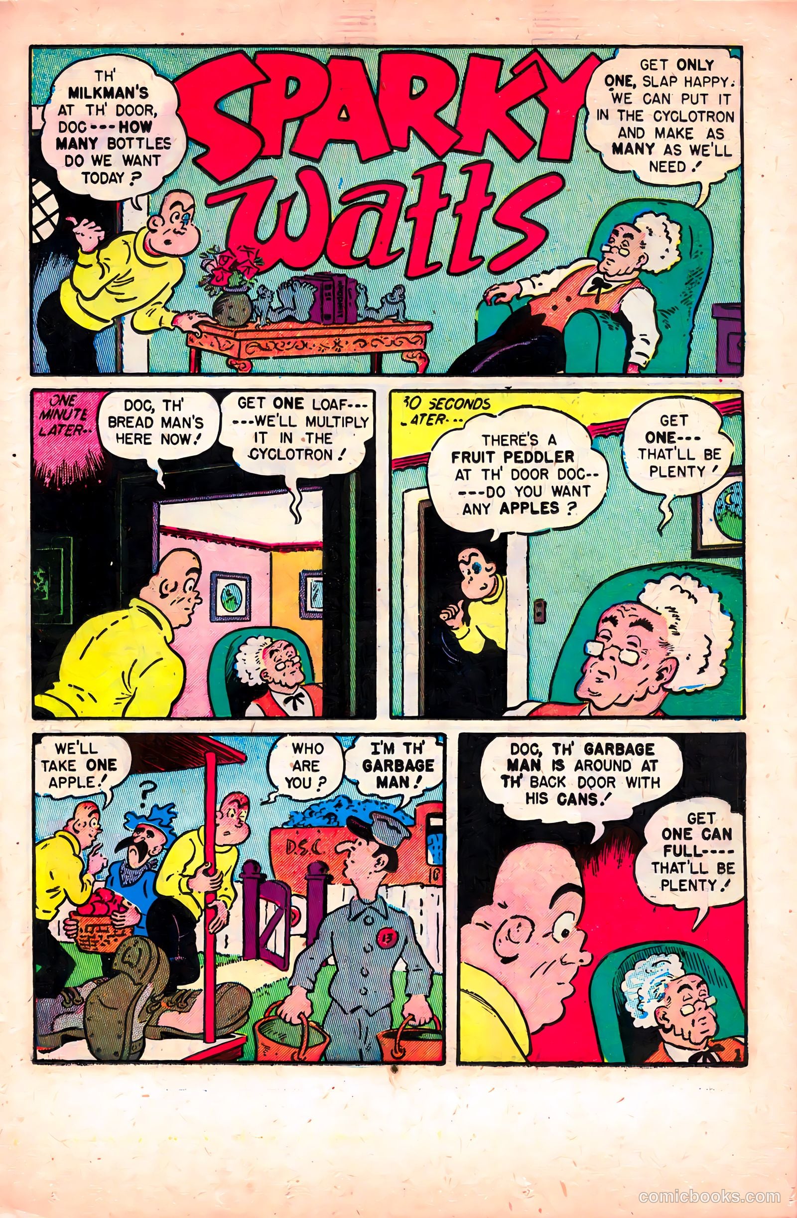 Sparky Watts #10 (1949) — page 19 of 36