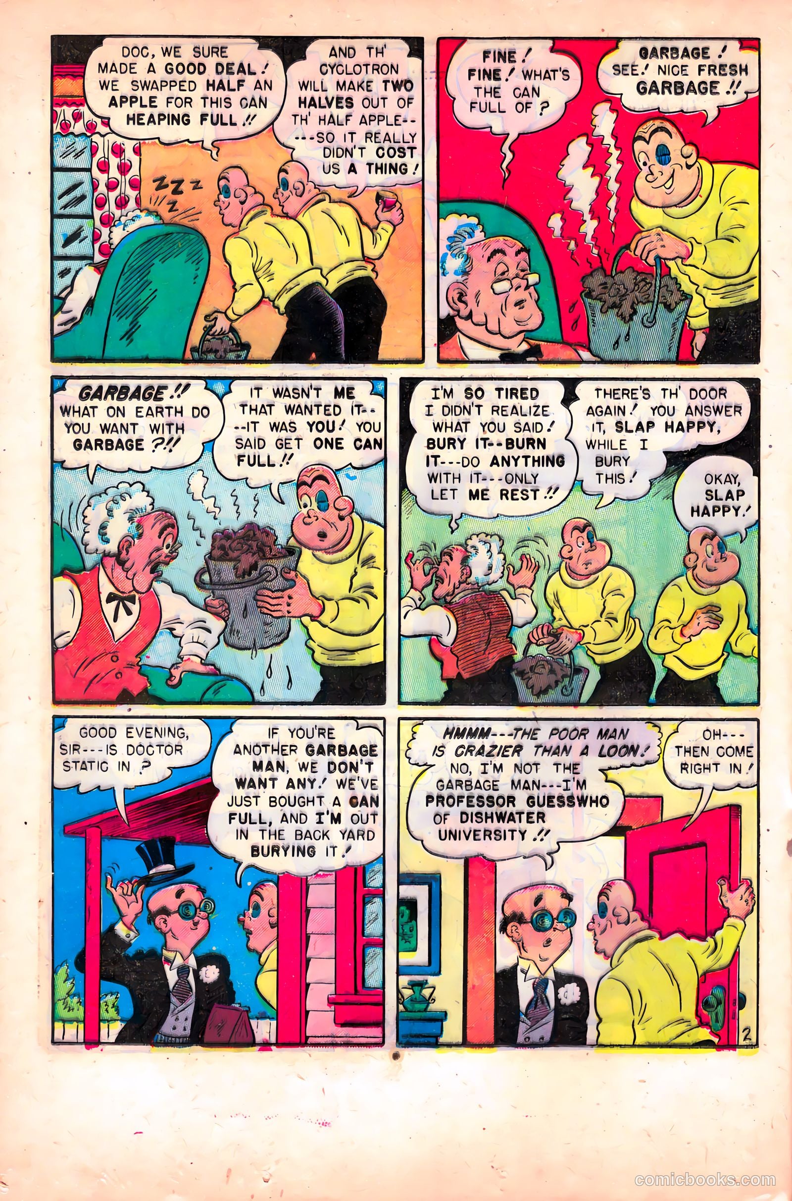 Sparky Watts #10 (1949) — page 20 of 36