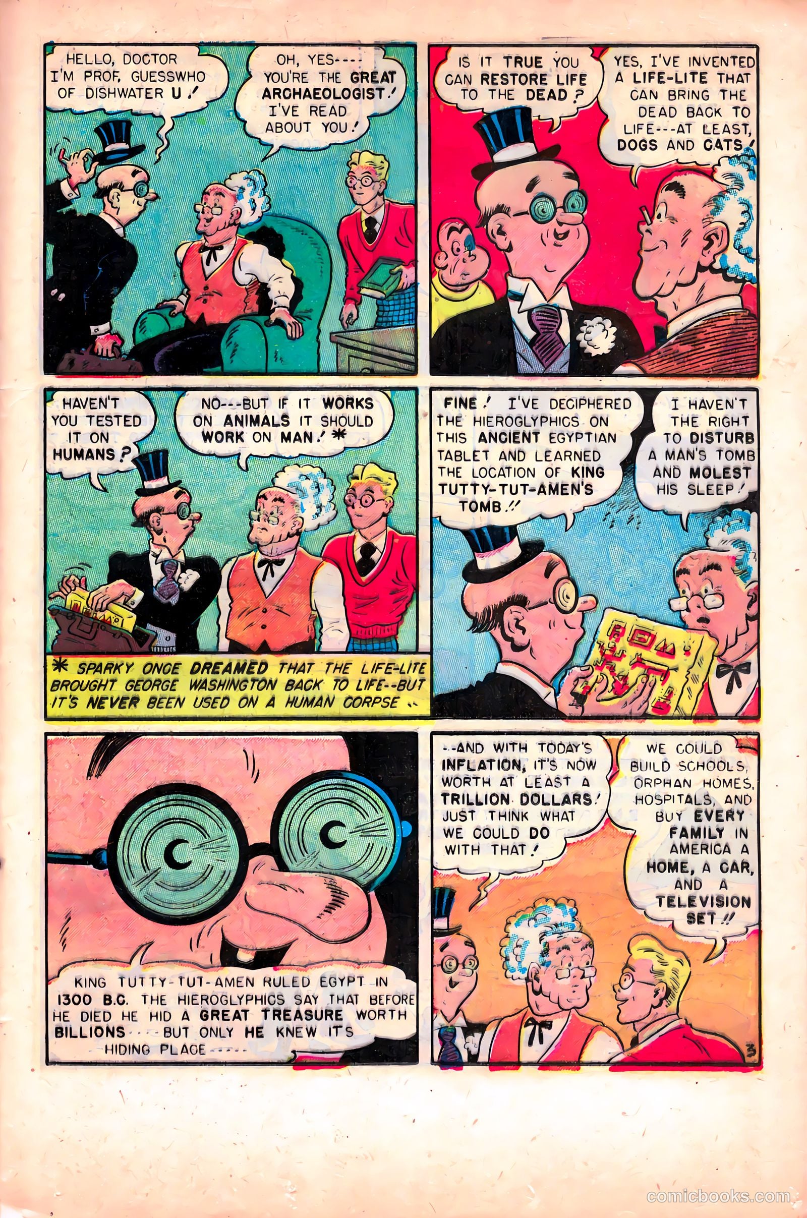 Sparky Watts #10 (1949) — page 21 of 36