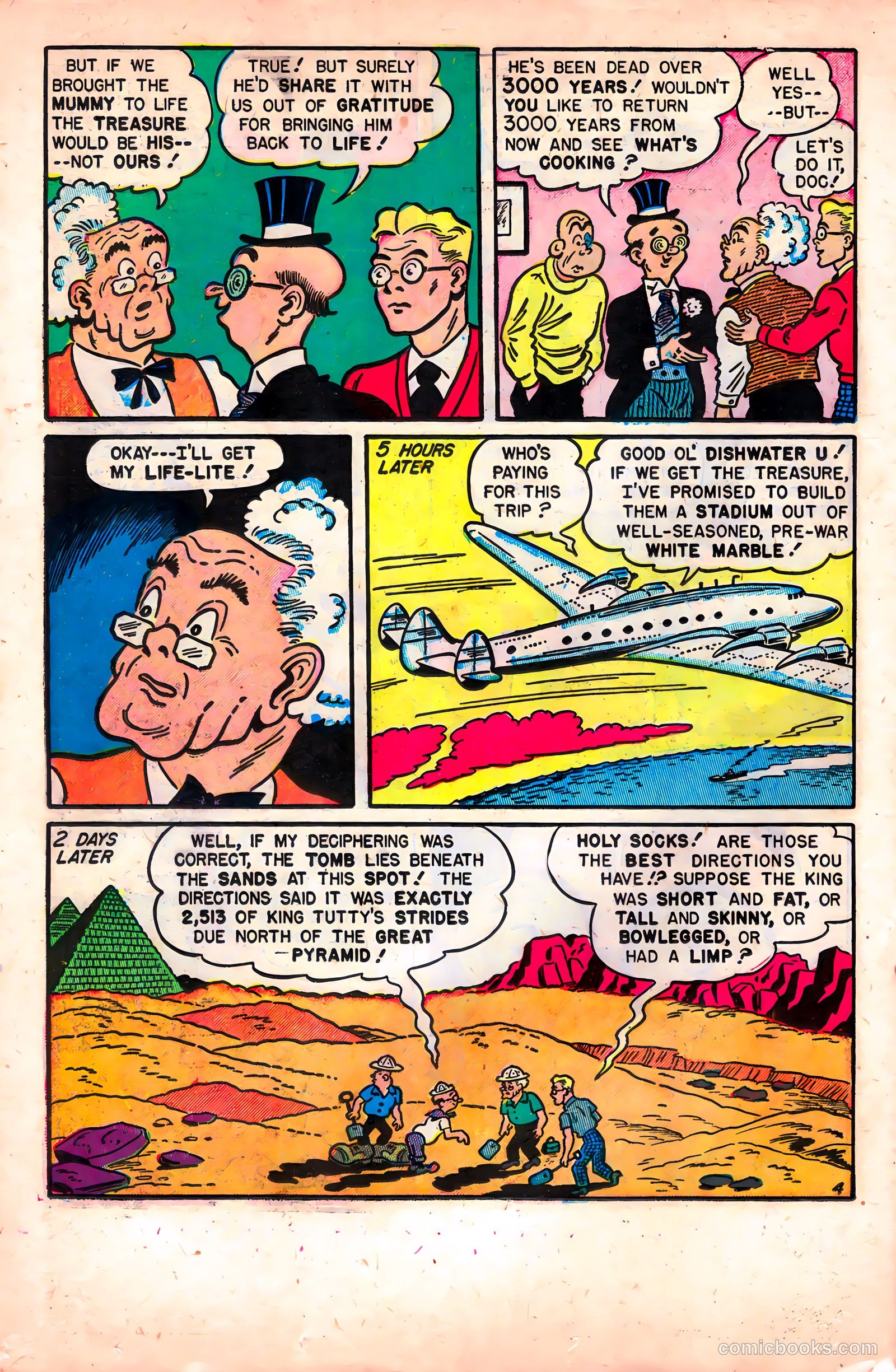 Sparky Watts #10 (1949) — page 22 of 36