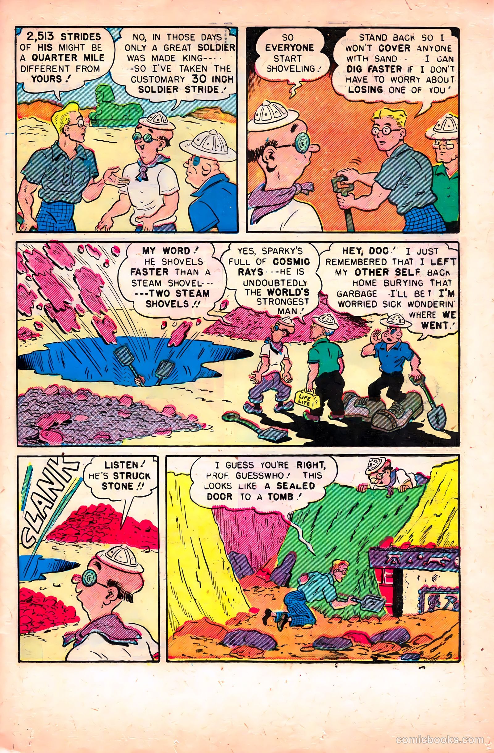 Sparky Watts #10 (1949) — page 23 of 36