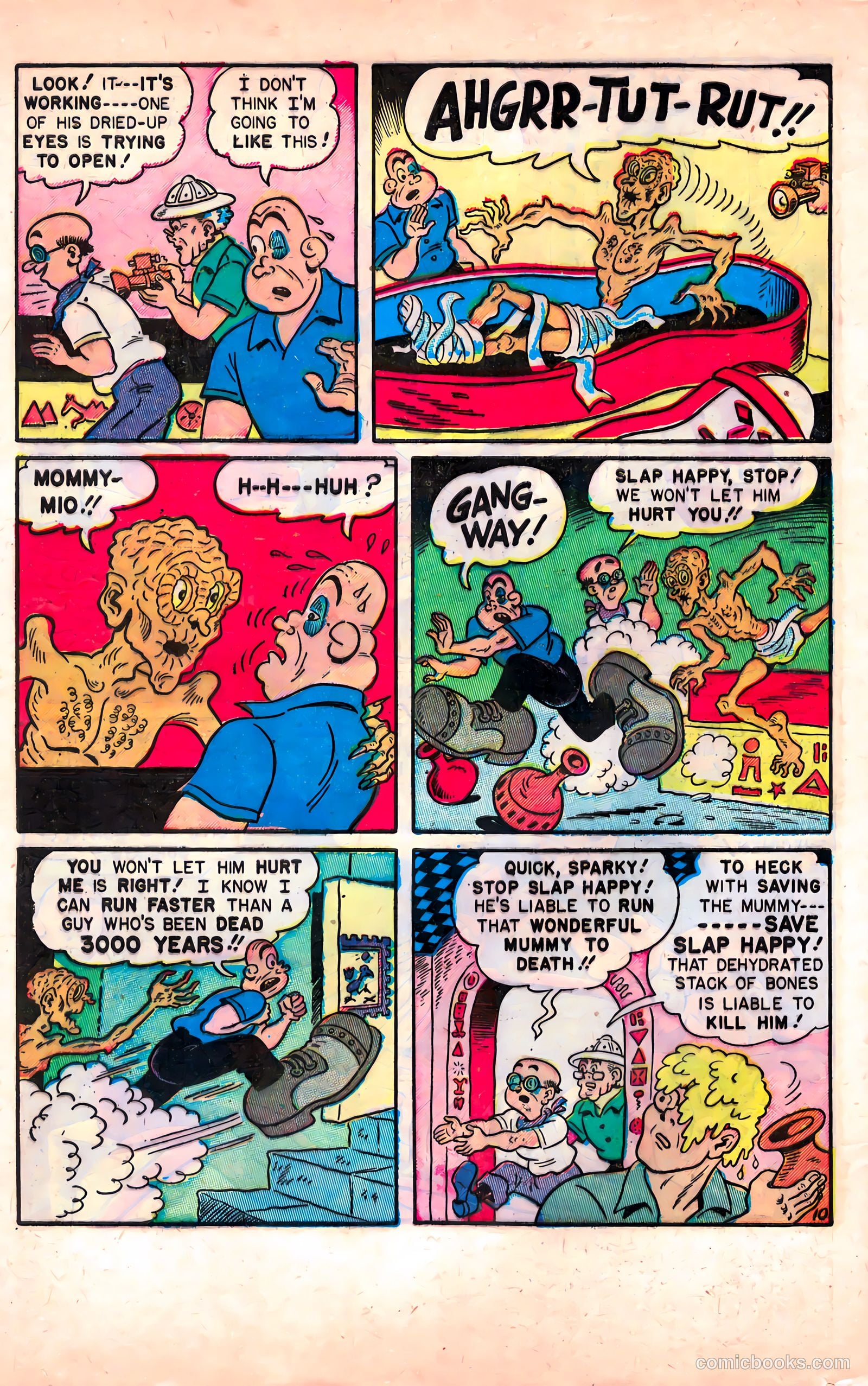 Sparky Watts #10 (1949) — page 28 of 36