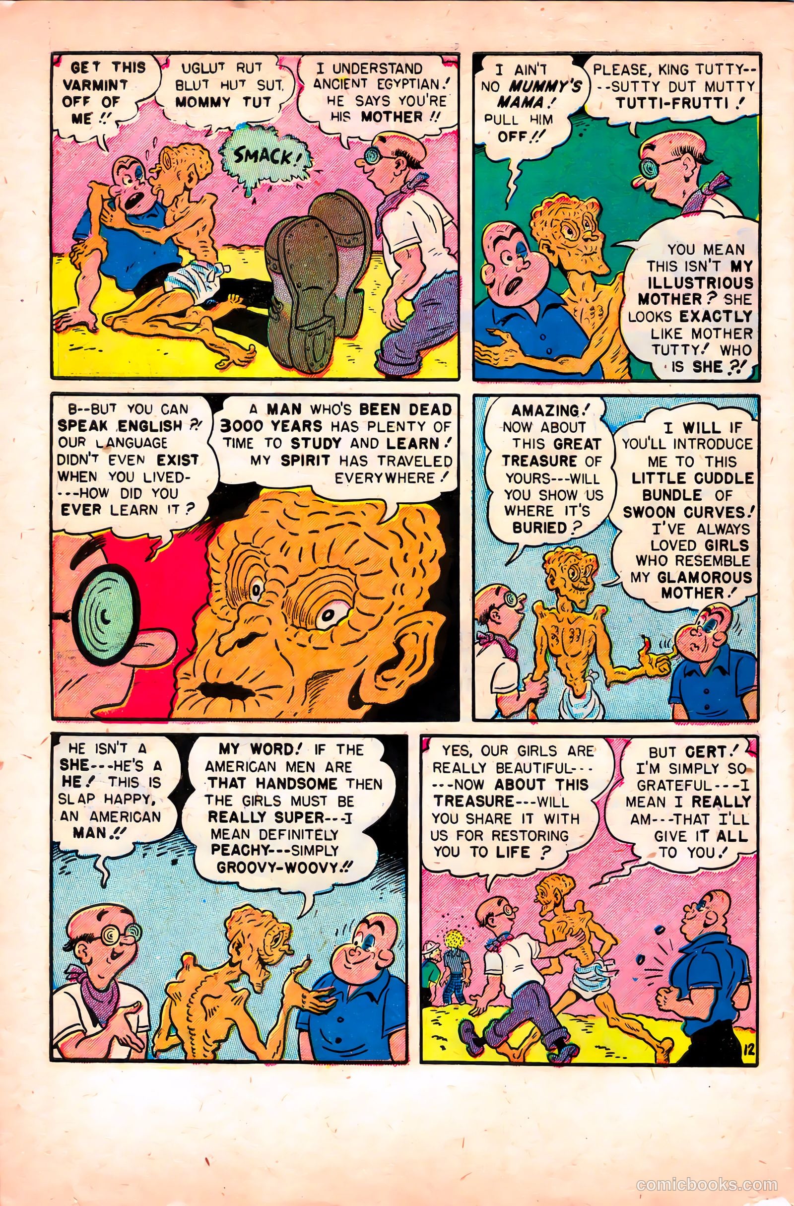 Sparky Watts #10 (1949) — page 30 of 36