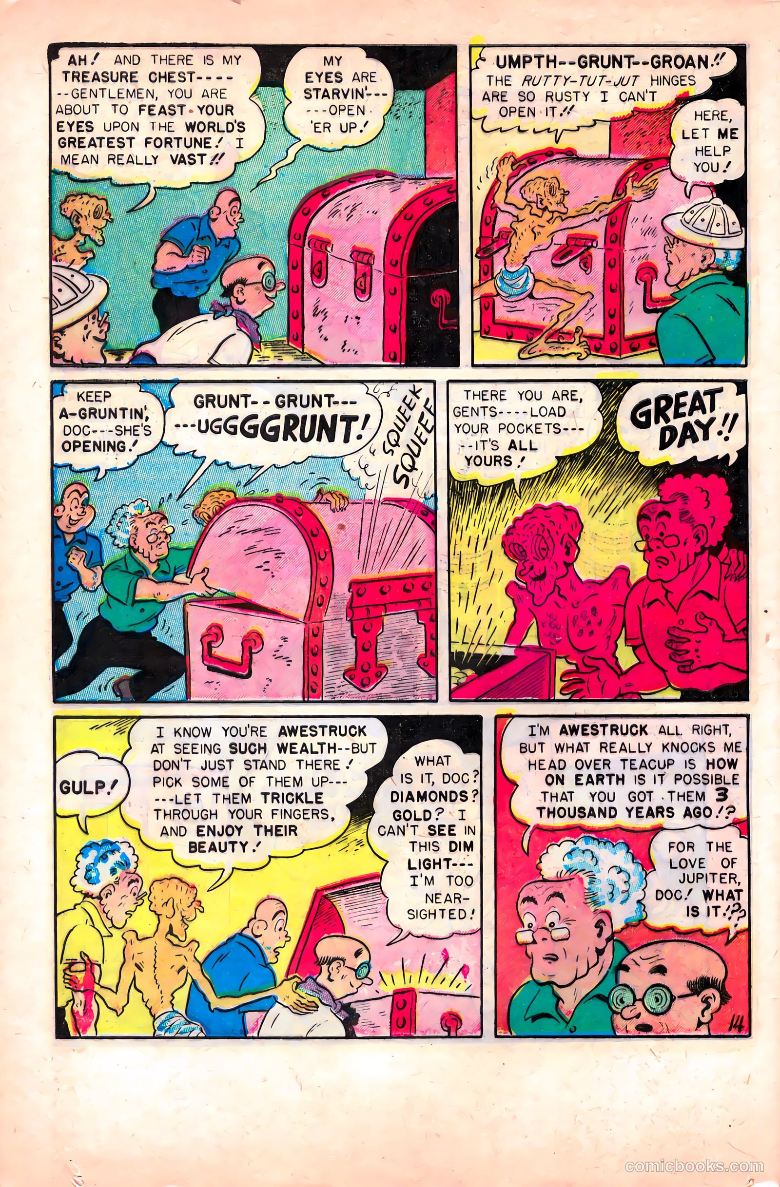 Sparky Watts #10 (1949) — page 32 of 36