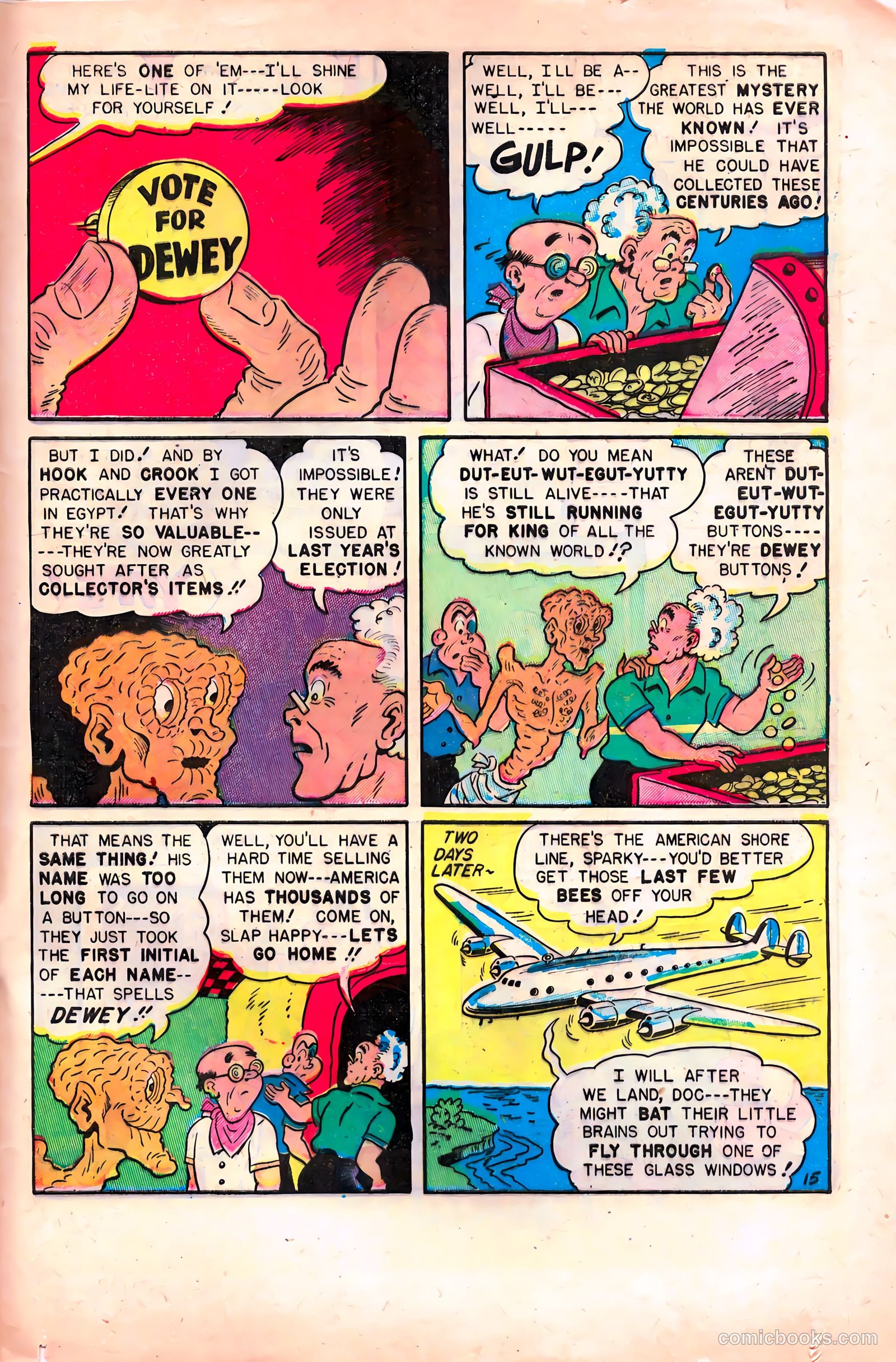 Sparky Watts #10 (1949) — page 33 of 36