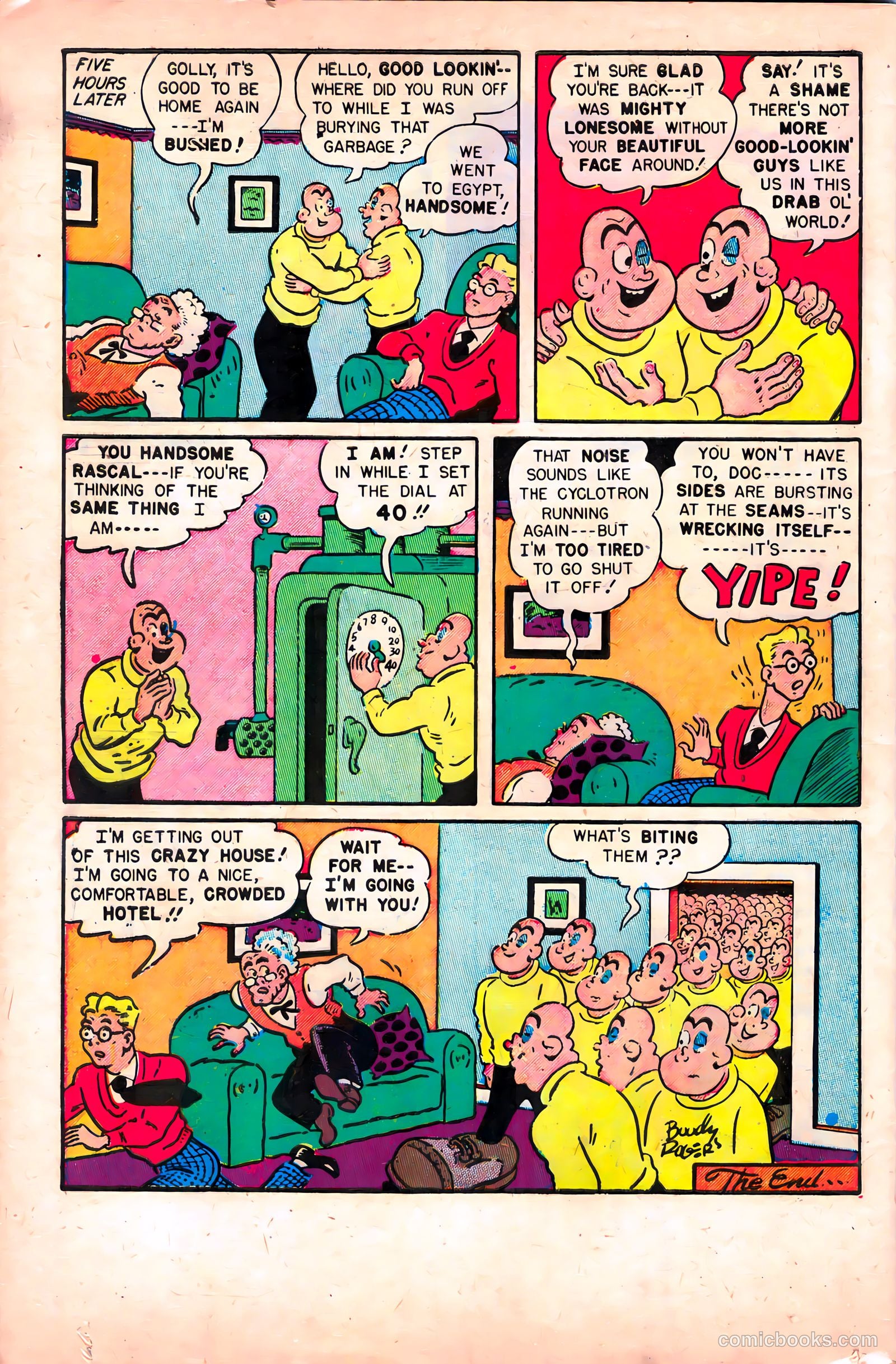 Sparky Watts #10 (1949) — page 34 of 36