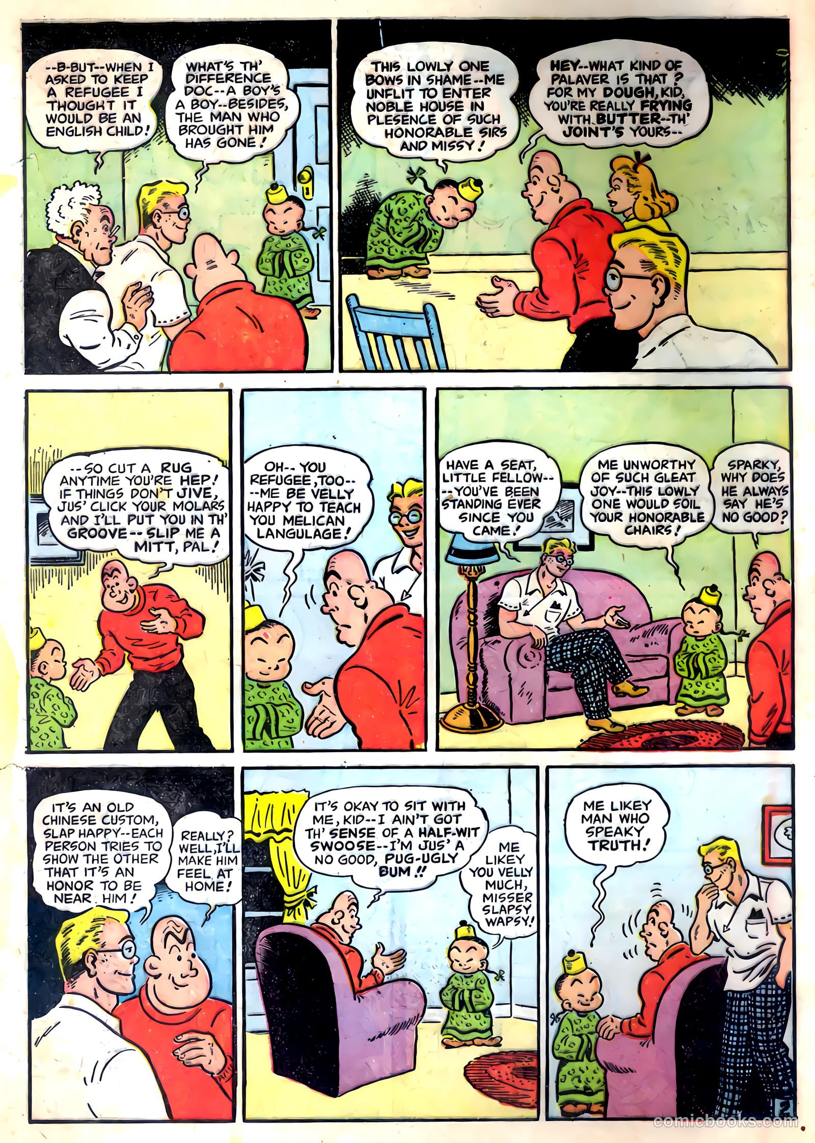 Sparky Watts #2 (1942) — page 4 of 68