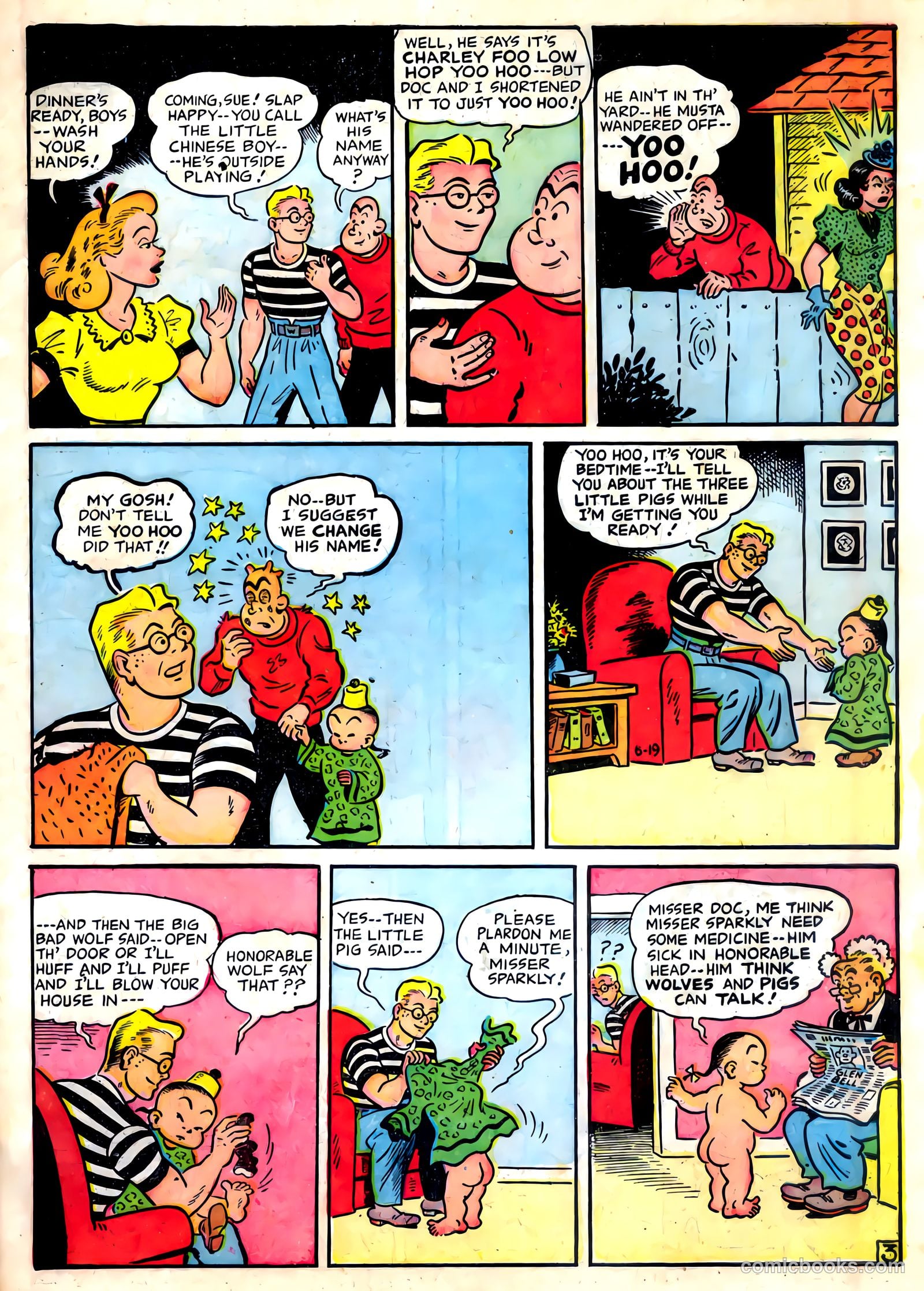 Sparky Watts #2 (1942) — page 5 of 68