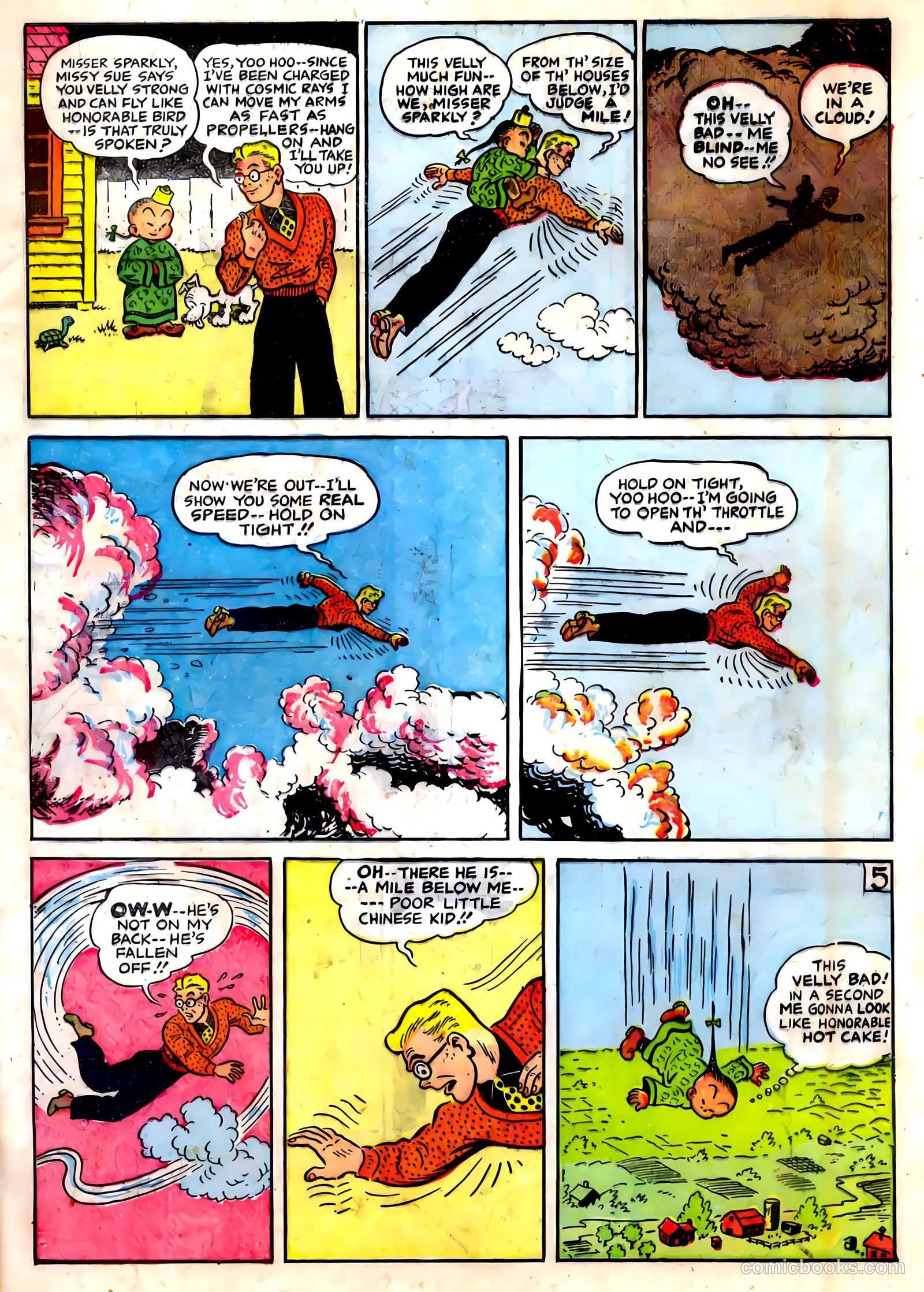Sparky Watts #2 (1942) — page 7 of 68