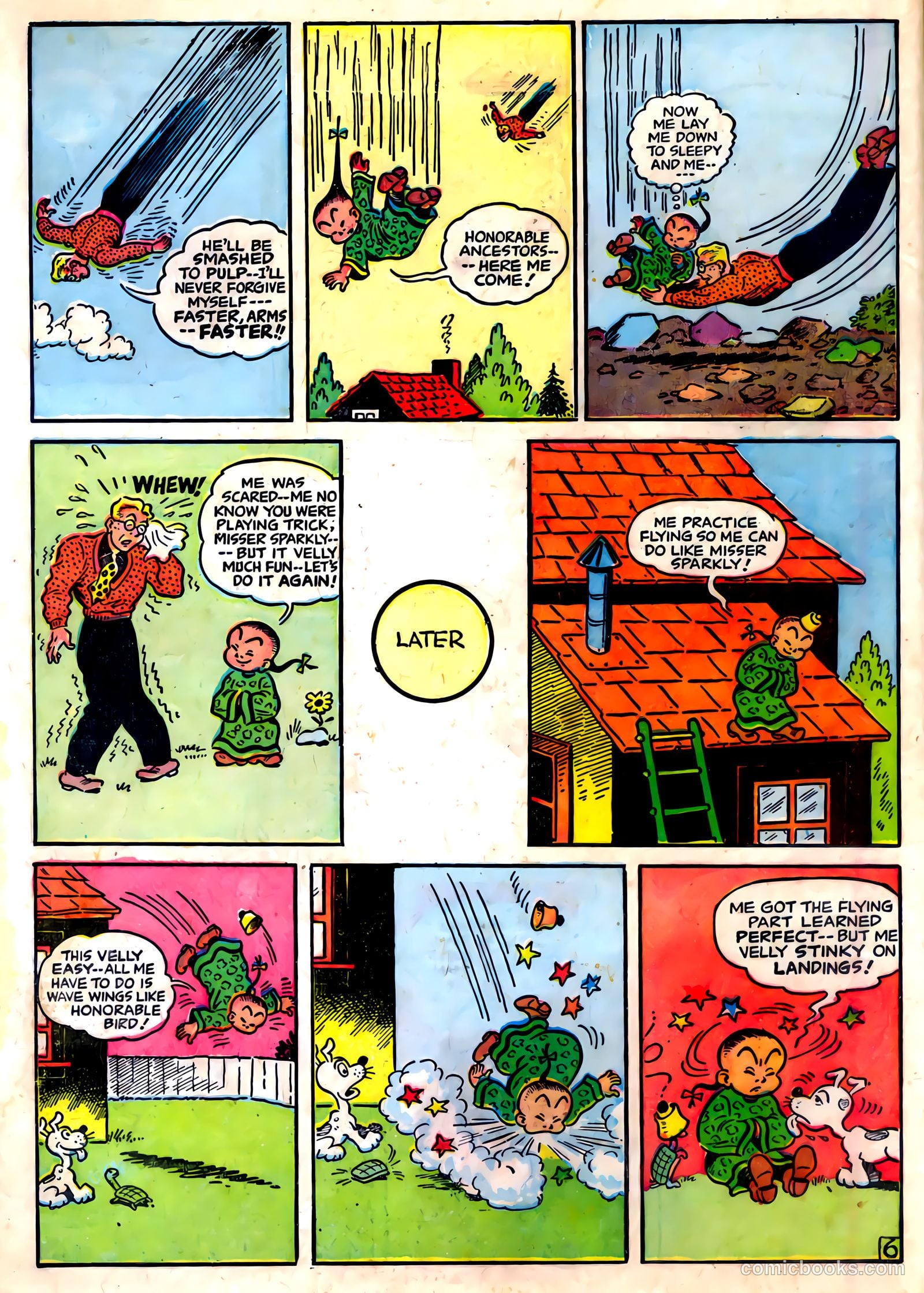 Sparky Watts #2 (1942) — page 8 of 68