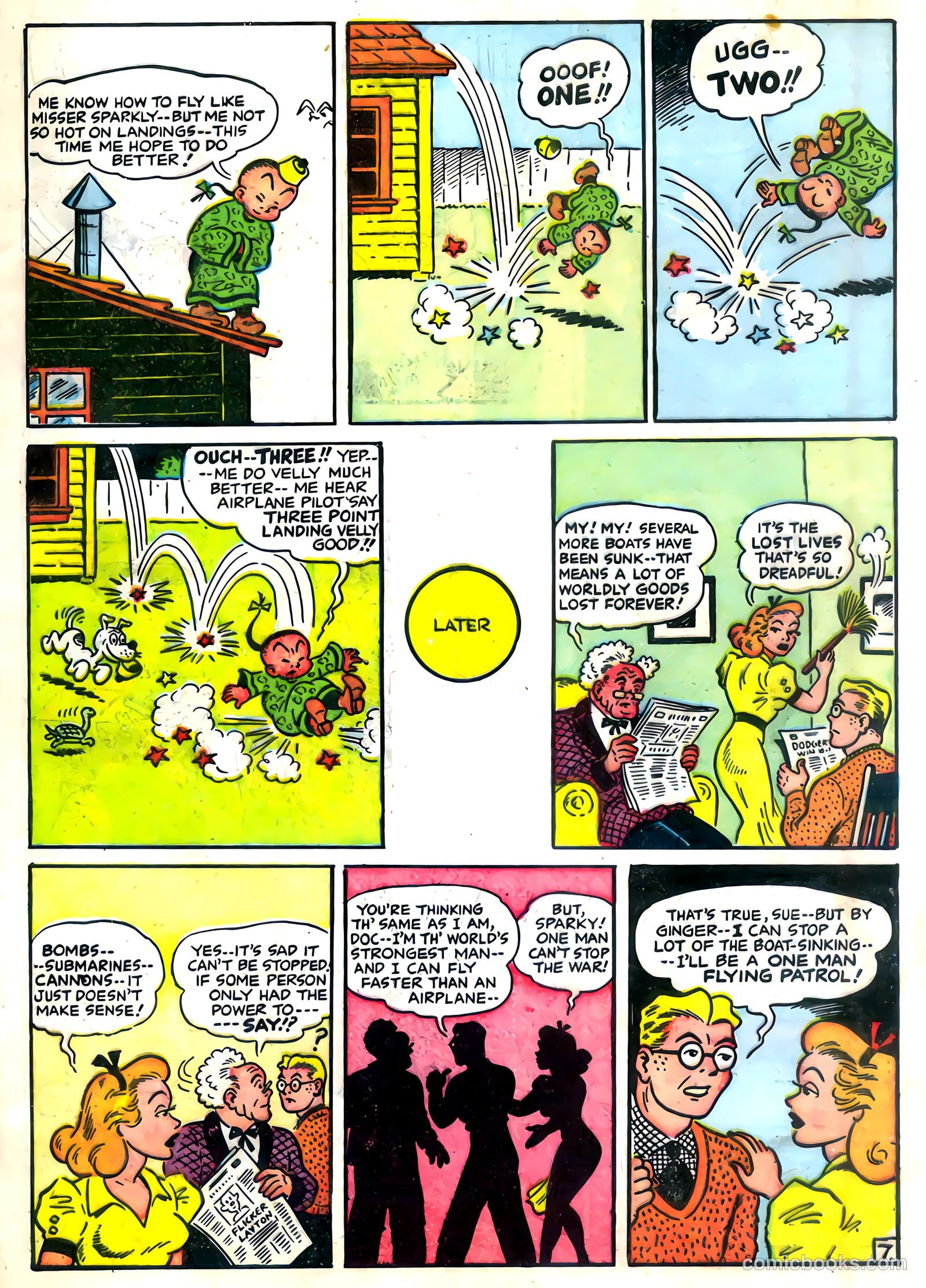 Sparky Watts #2 (1942) — page 9 of 68