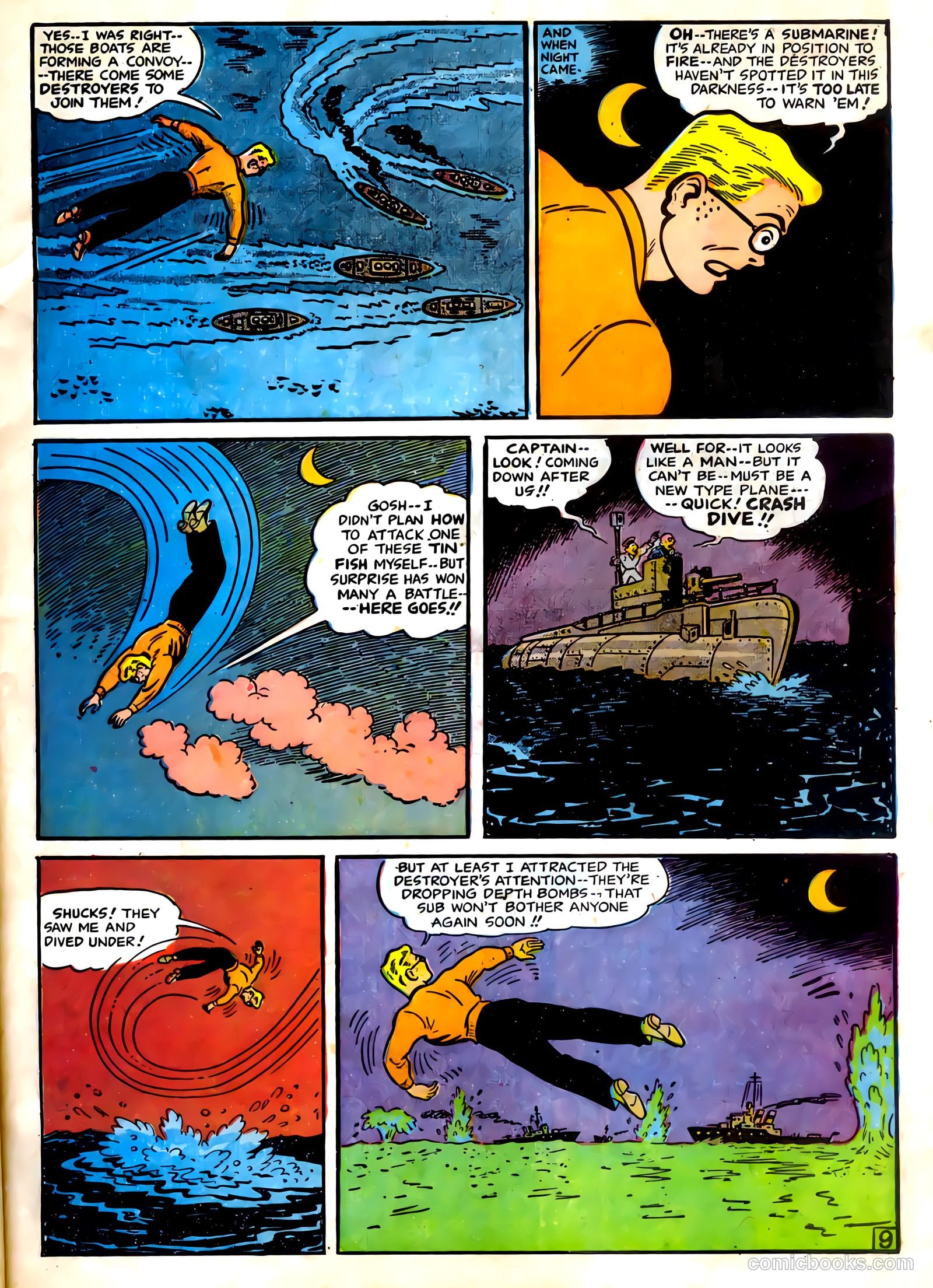 Sparky Watts #2 (1942) — page 11 of 68