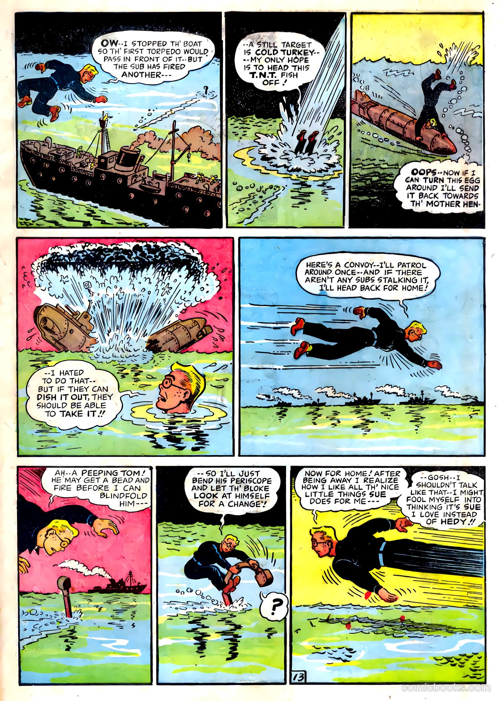 Sparky Watts #2 (1942) — page 15 of 68