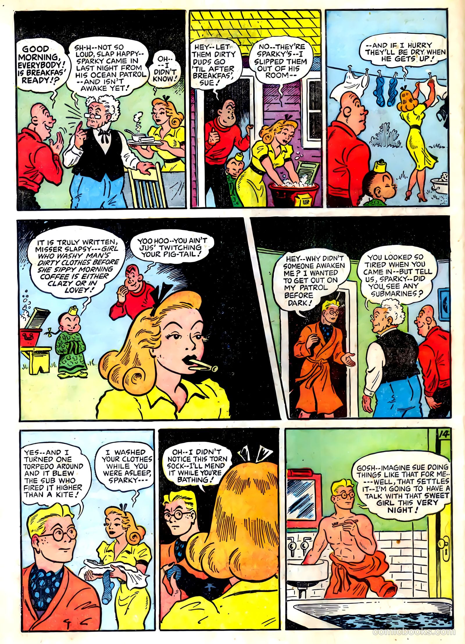 Sparky Watts #2 (1942) — page 16 of 68