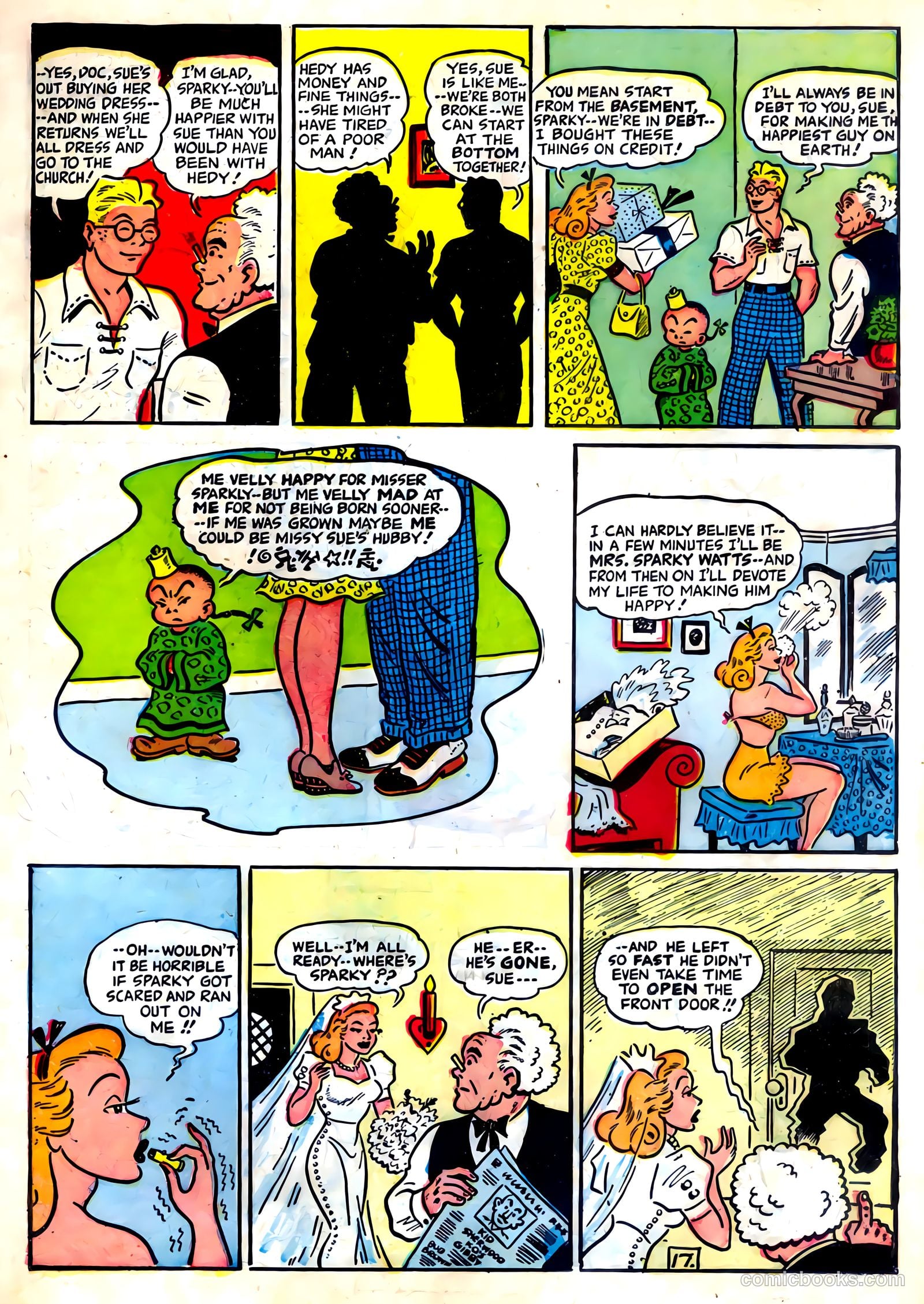 Sparky Watts #2 (1942) — page 19 of 68