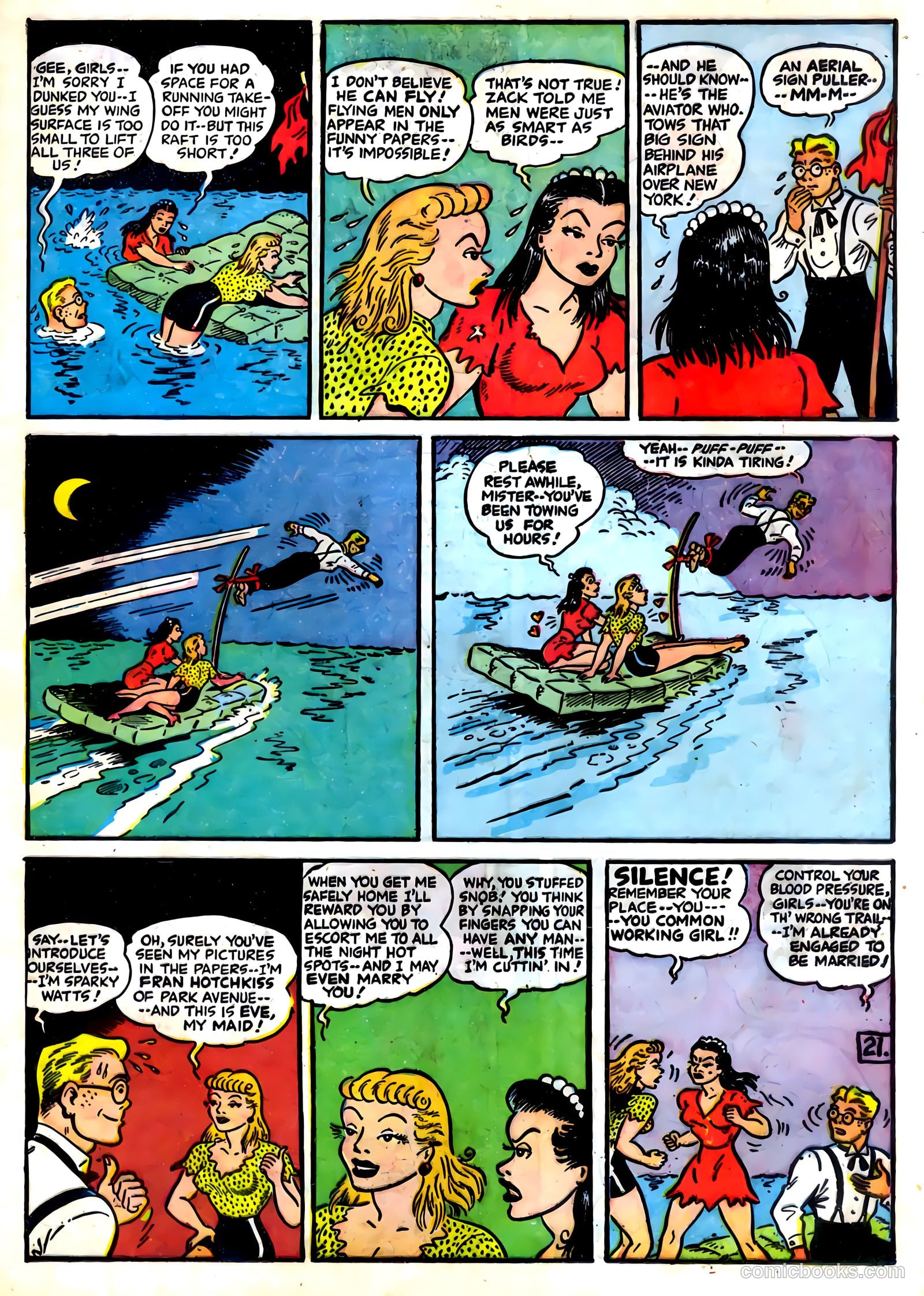 Sparky Watts #2 (1942) — page 23 of 68