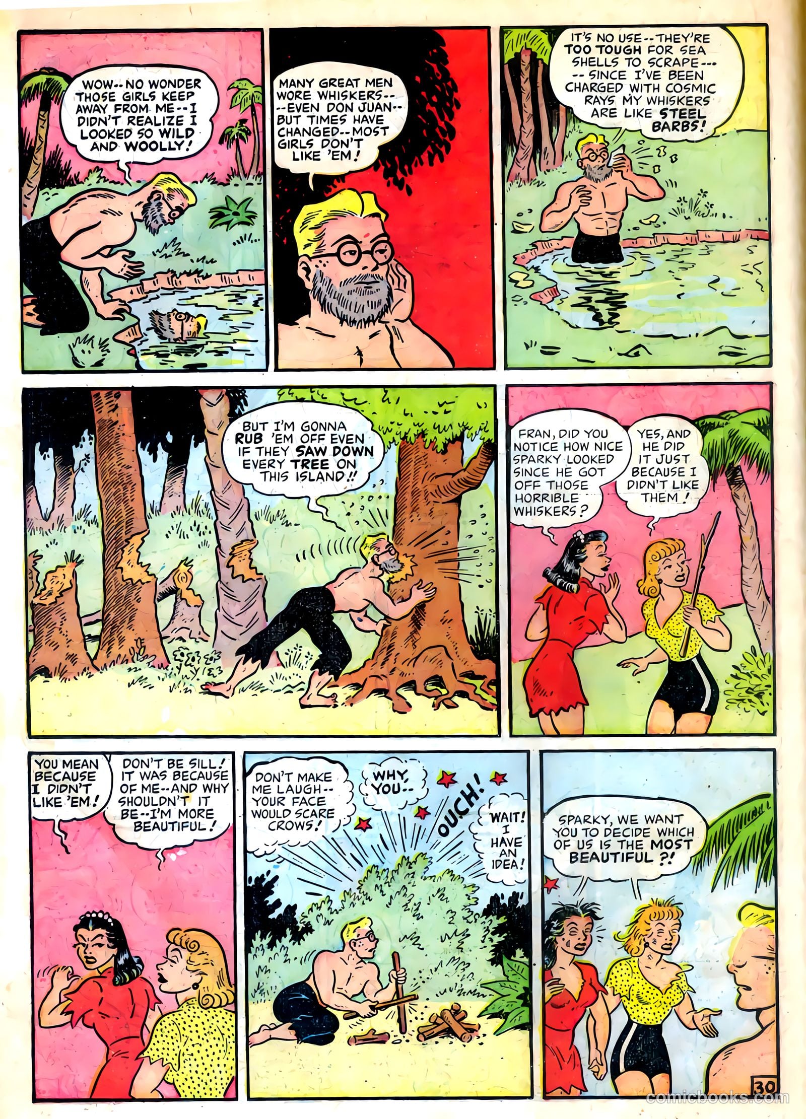 Sparky Watts #2 (1942) — page 32 of 68