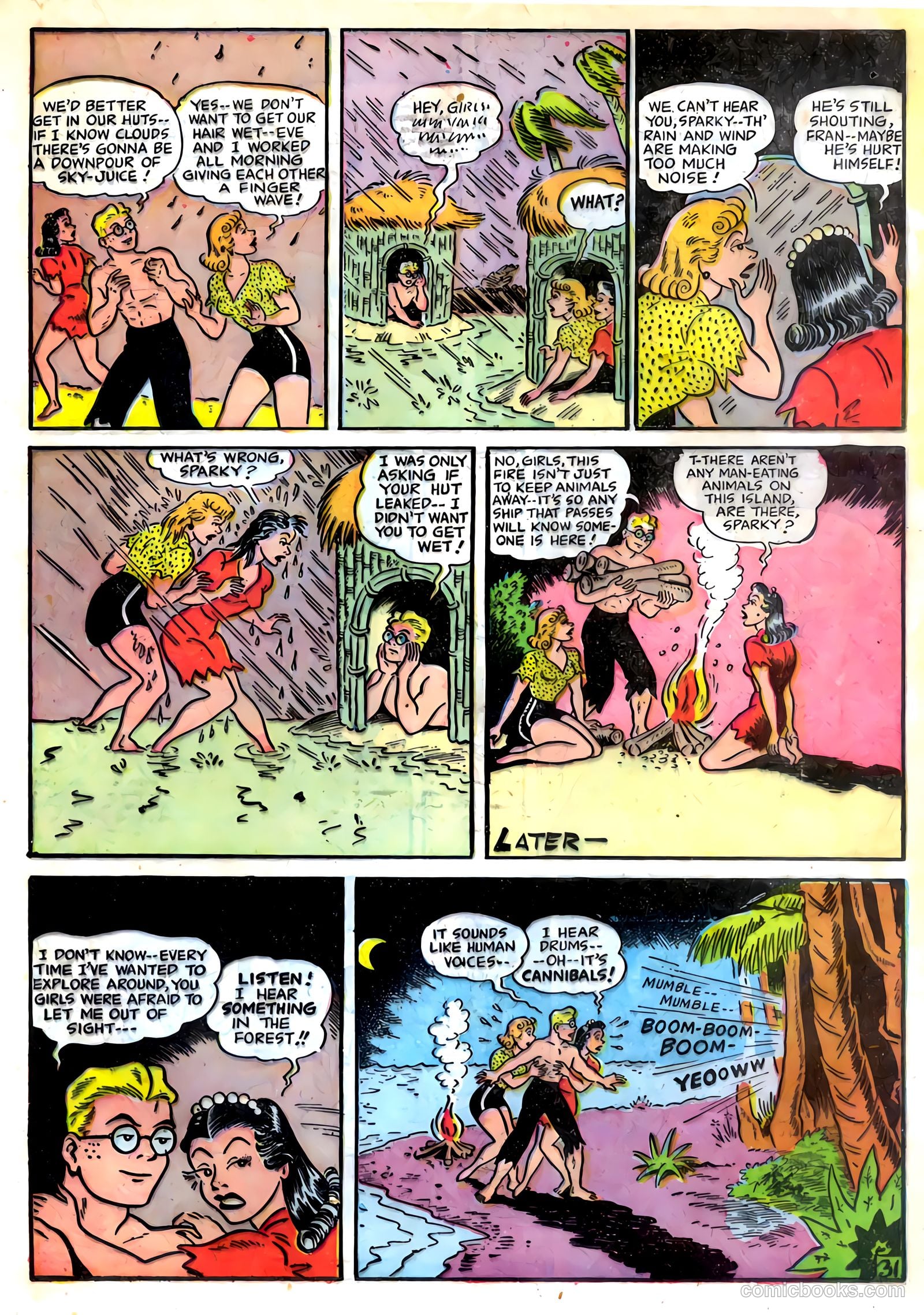 Sparky Watts #2 (1942) — page 33 of 68