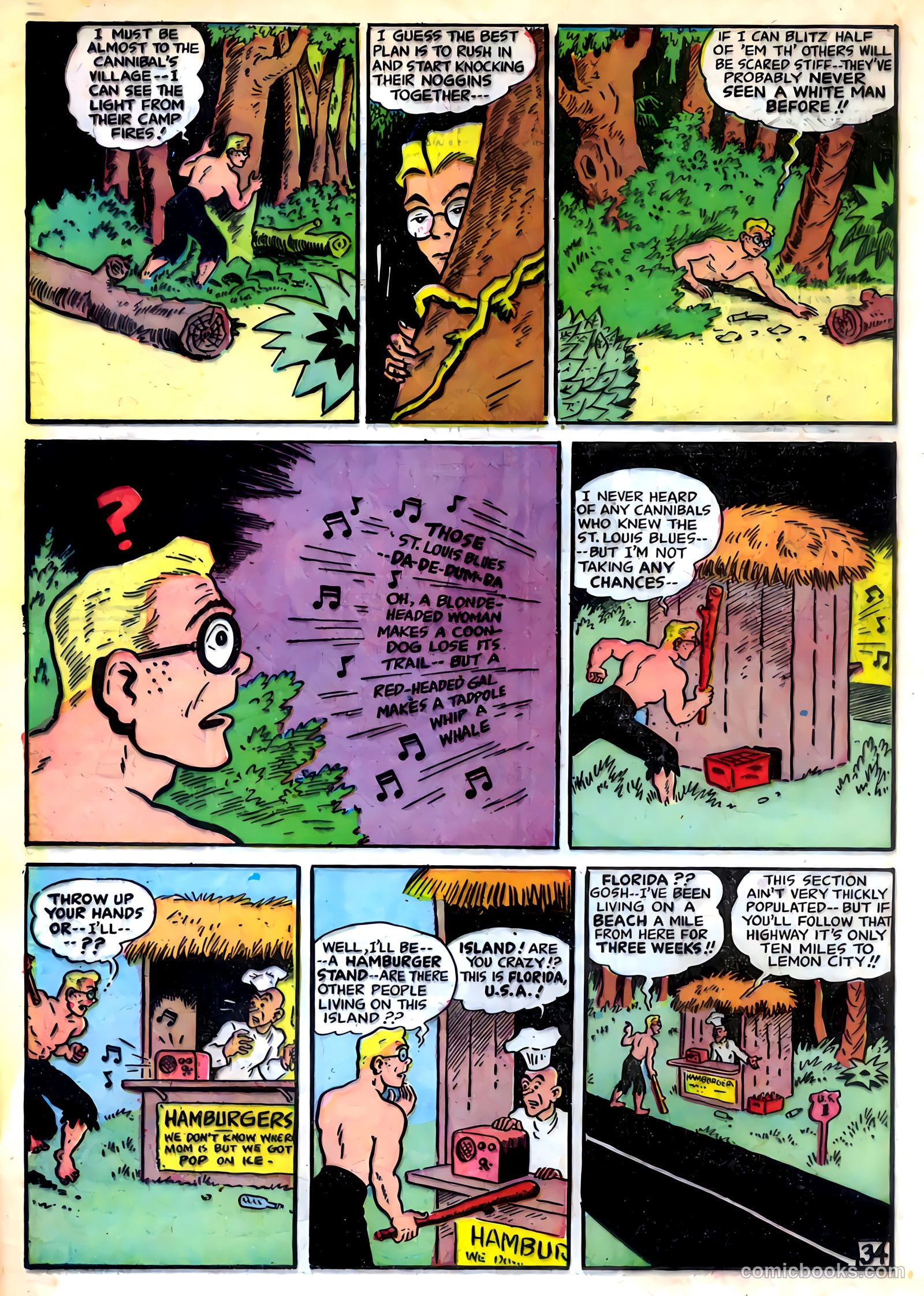 Sparky Watts #2 (1942) — page 36 of 68