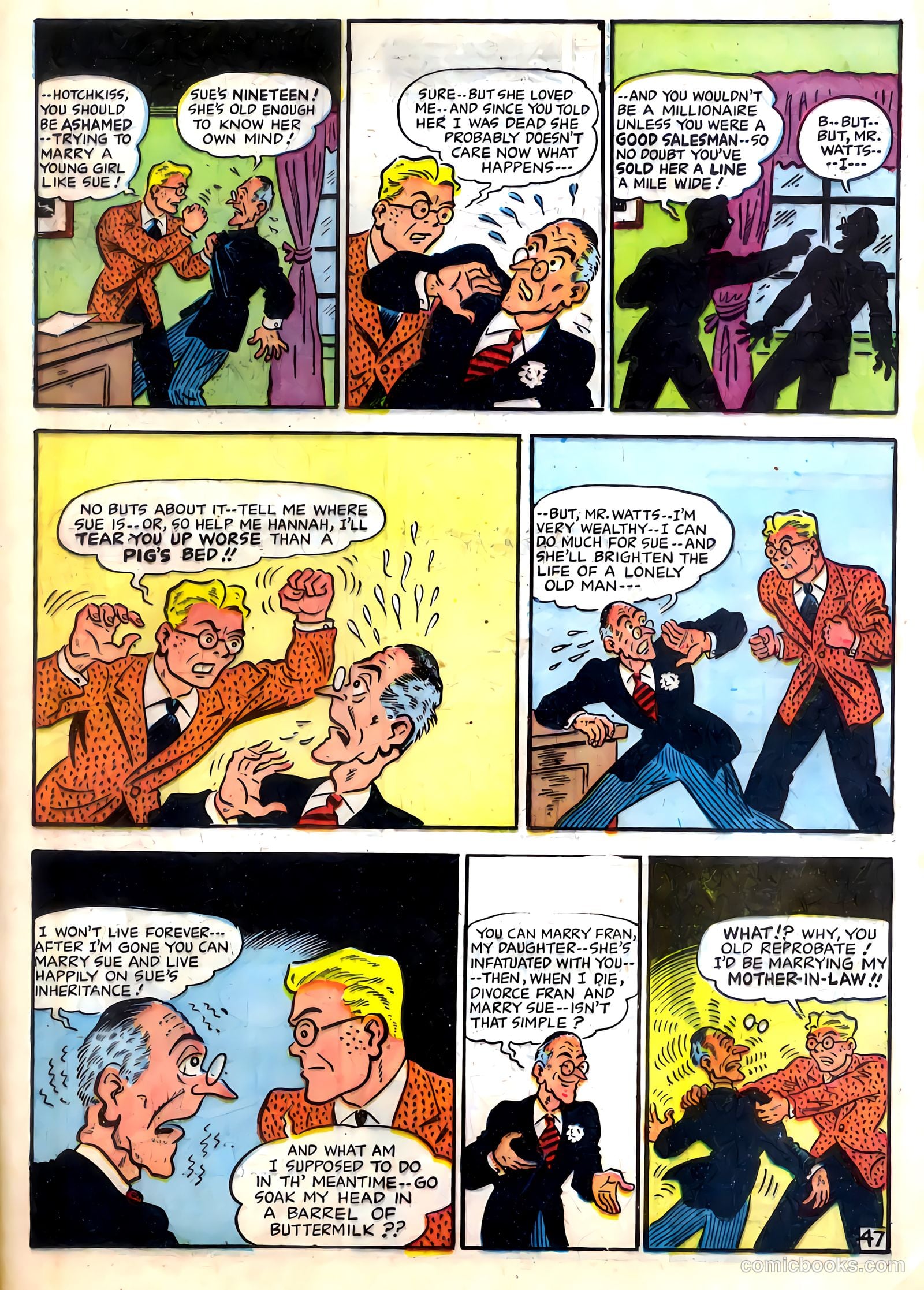 Sparky Watts #2 (1942) — page 49 of 68