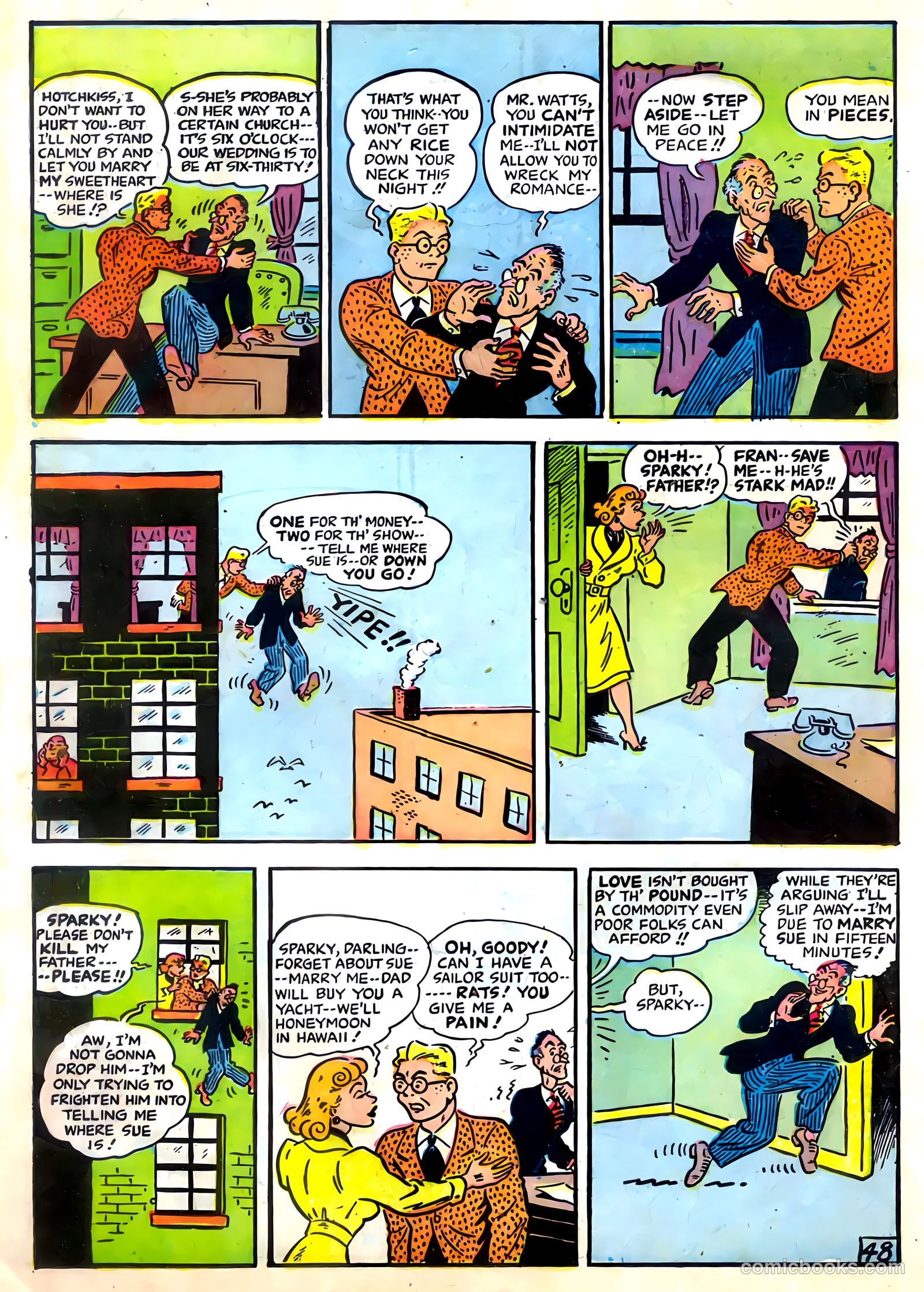 Sparky Watts #2 (1942) — page 50 of 68