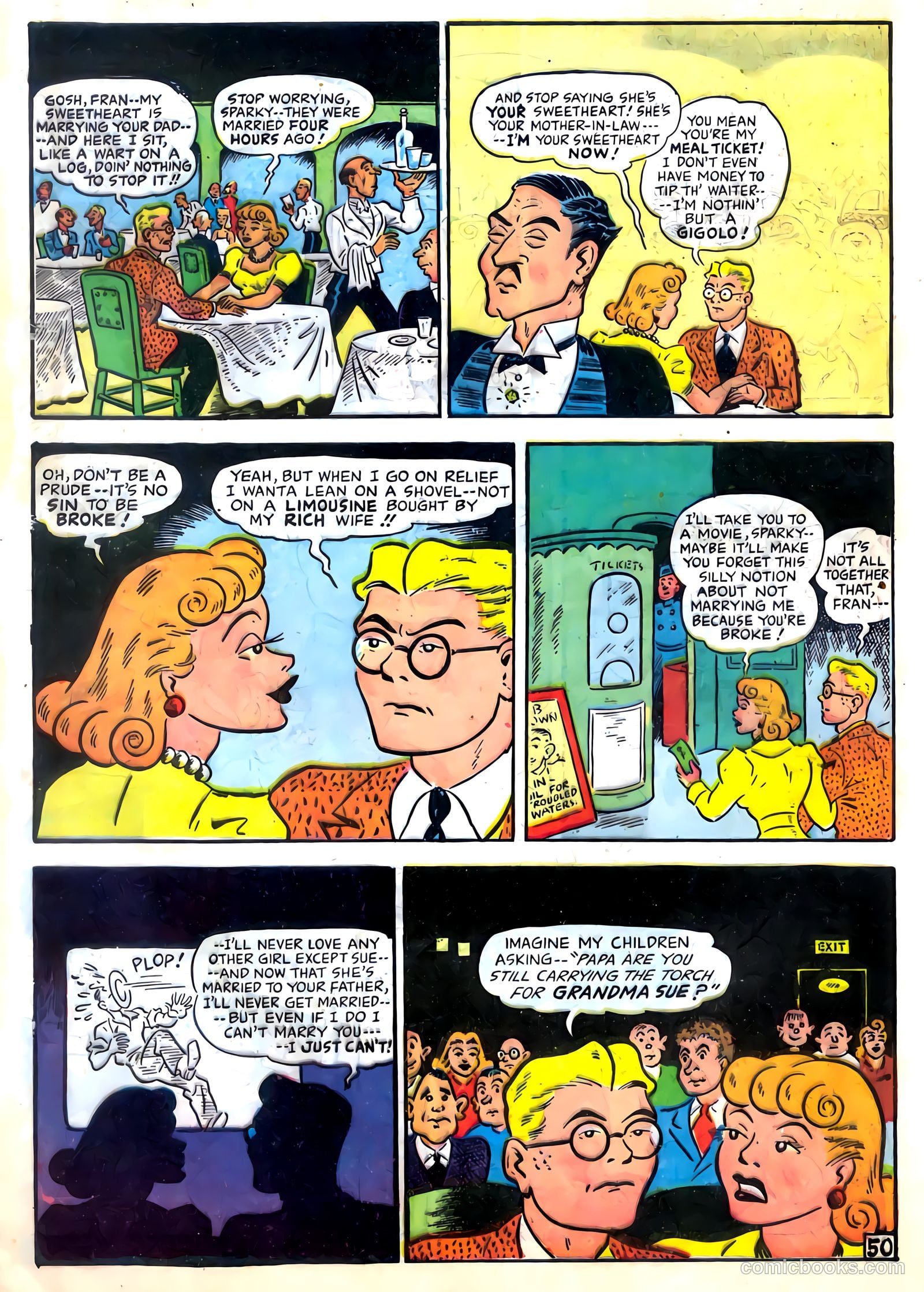 Sparky Watts #2 (1942) — page 52 of 68