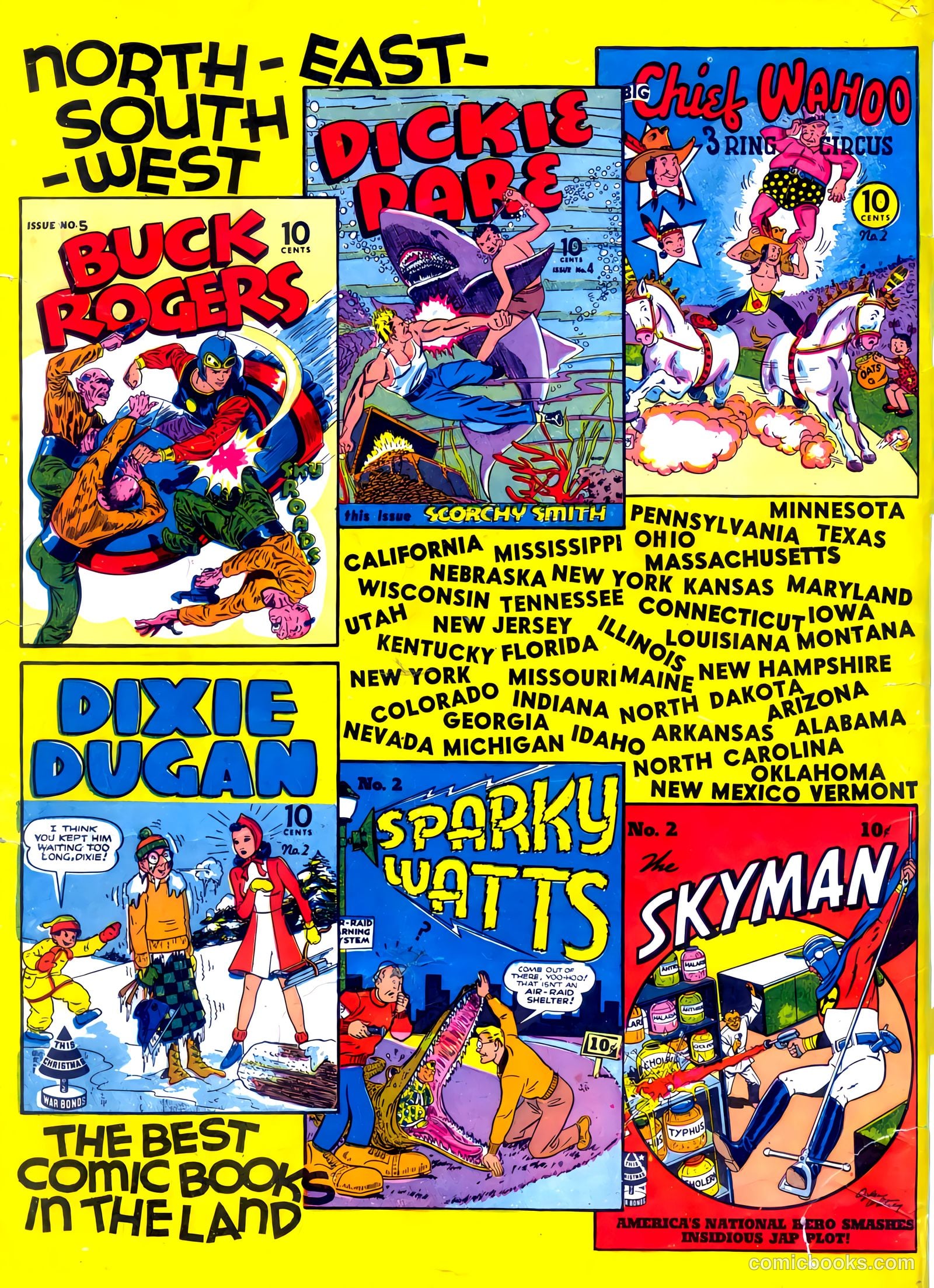 Sparky Watts #2 (1942) — page 68 of 68