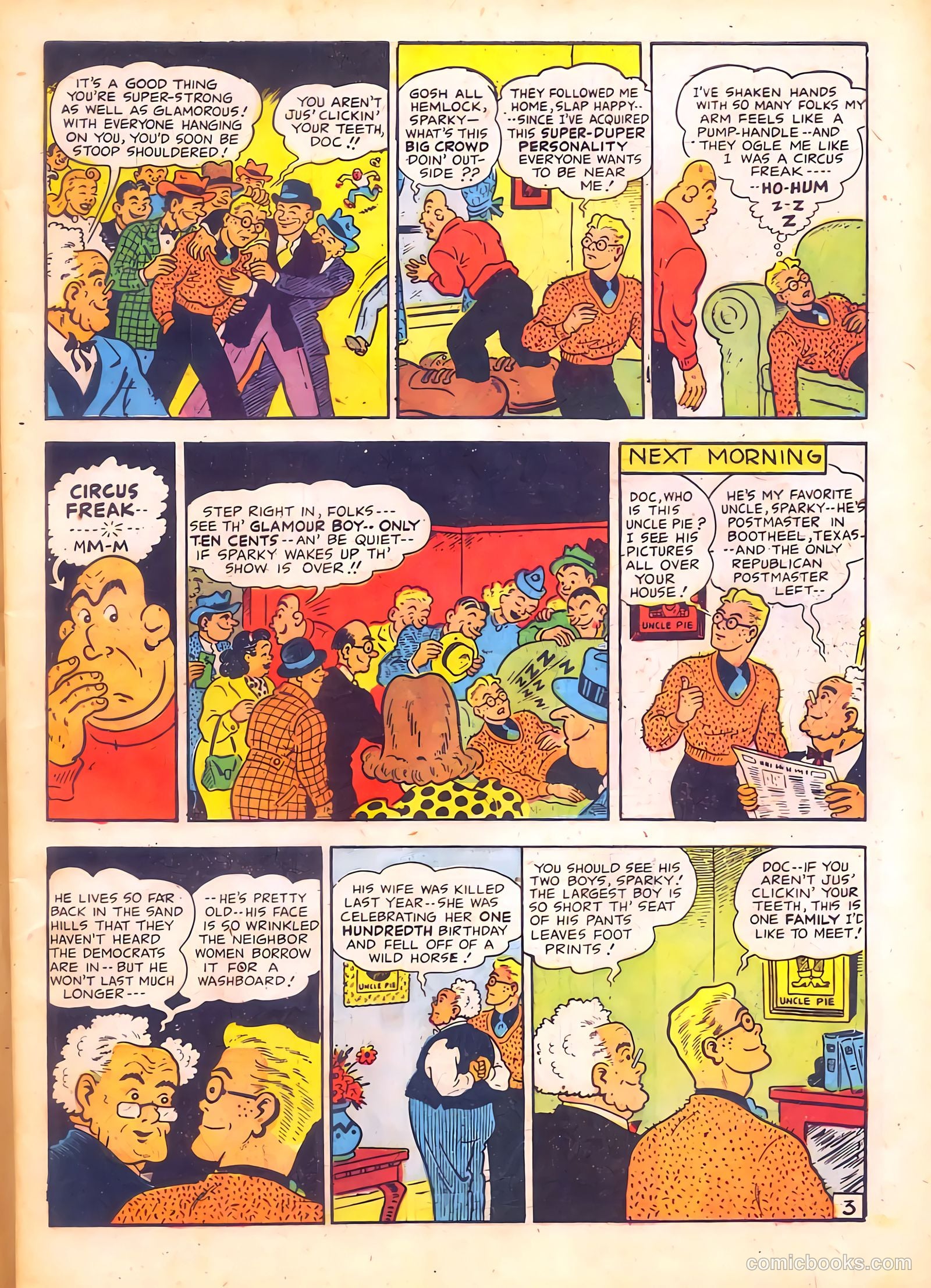 Sparky Watts #3 (1943) — page 5 of 68