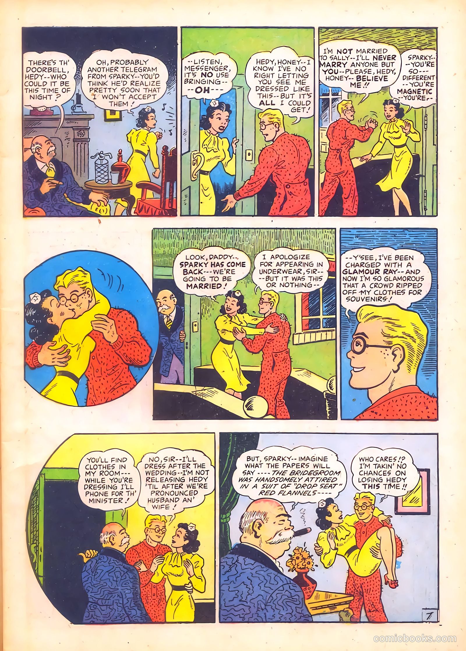 Sparky Watts #3 (1943) — page 9 of 68