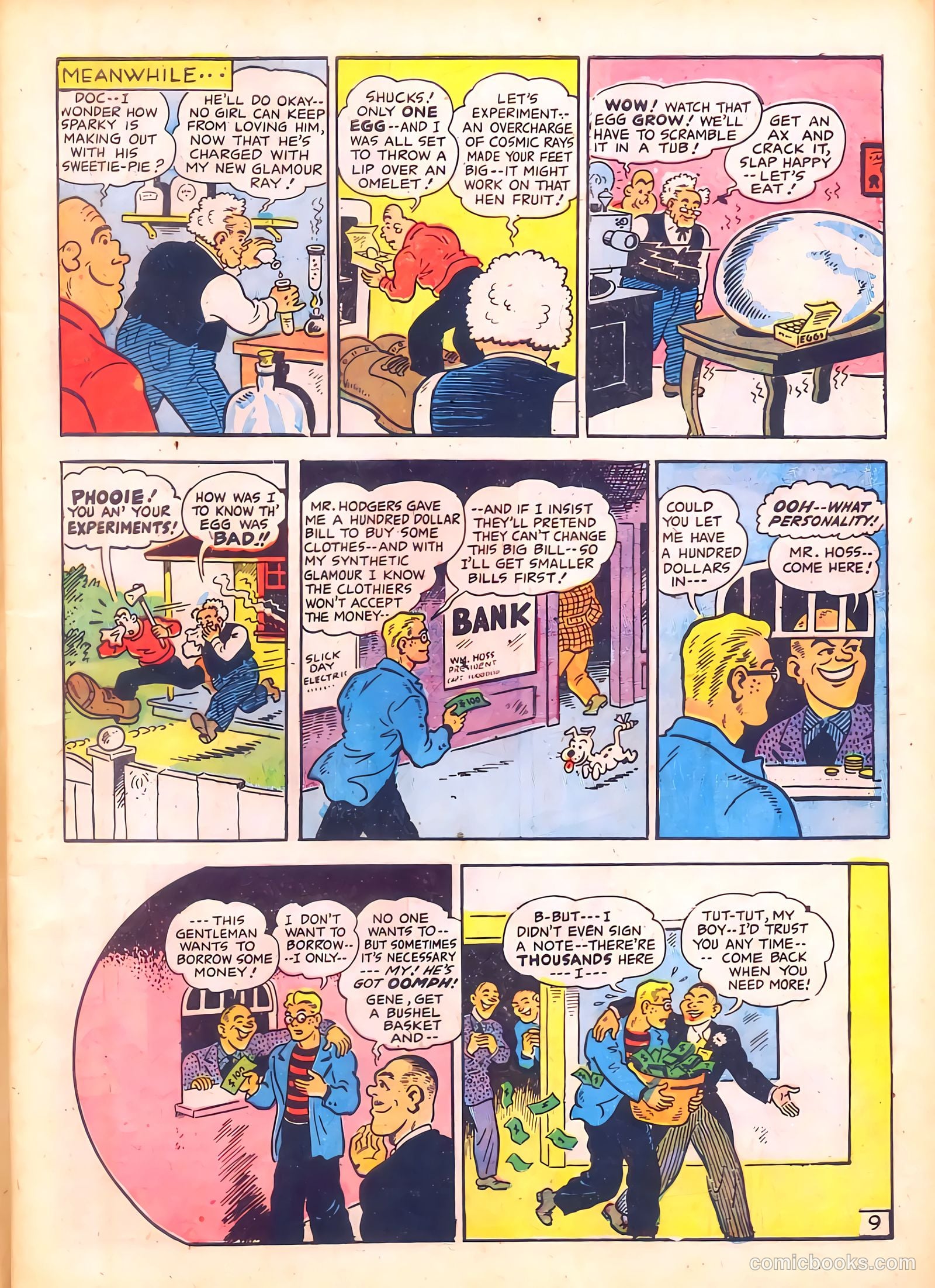 Sparky Watts #3 (1943) — page 11 of 68