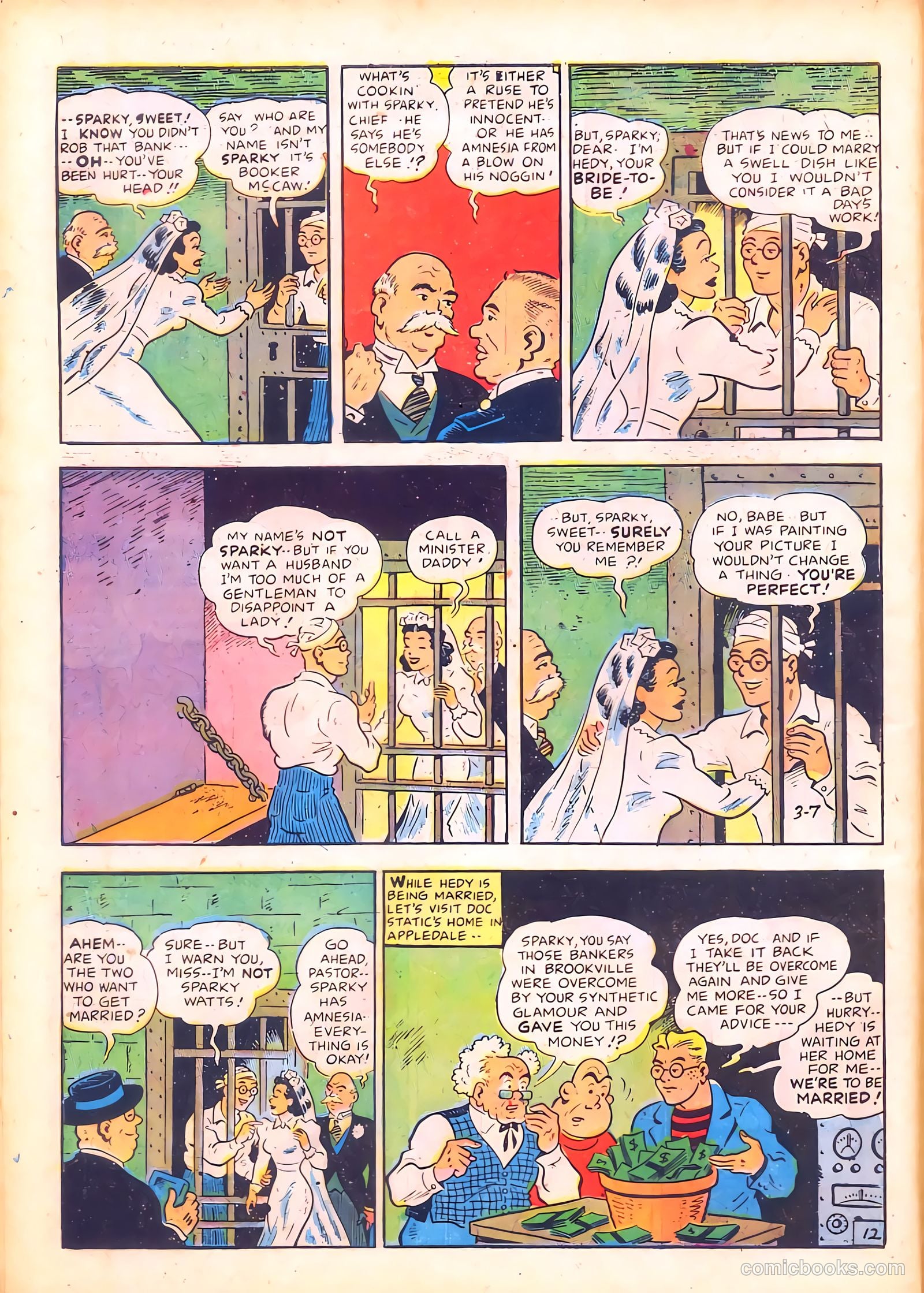 Sparky Watts #3 (1943) — page 14 of 68
