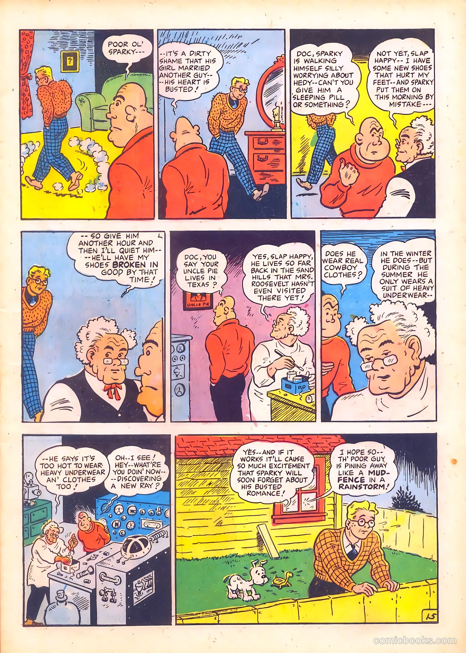 Sparky Watts #3 (1943) — page 17 of 68